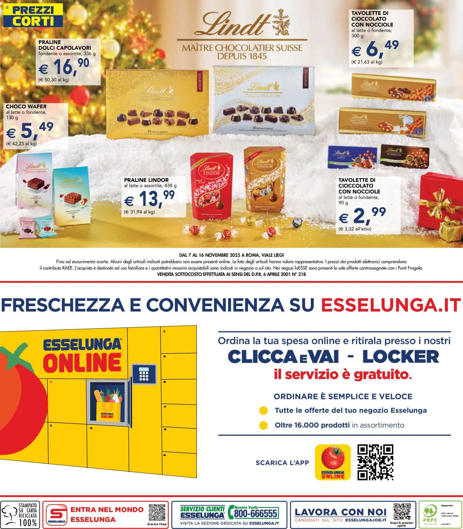 Volantino Esselunga S del 07.11.2025 | Pagina: 29 | Prodotti: Cioccolato, Latte, Nocciole