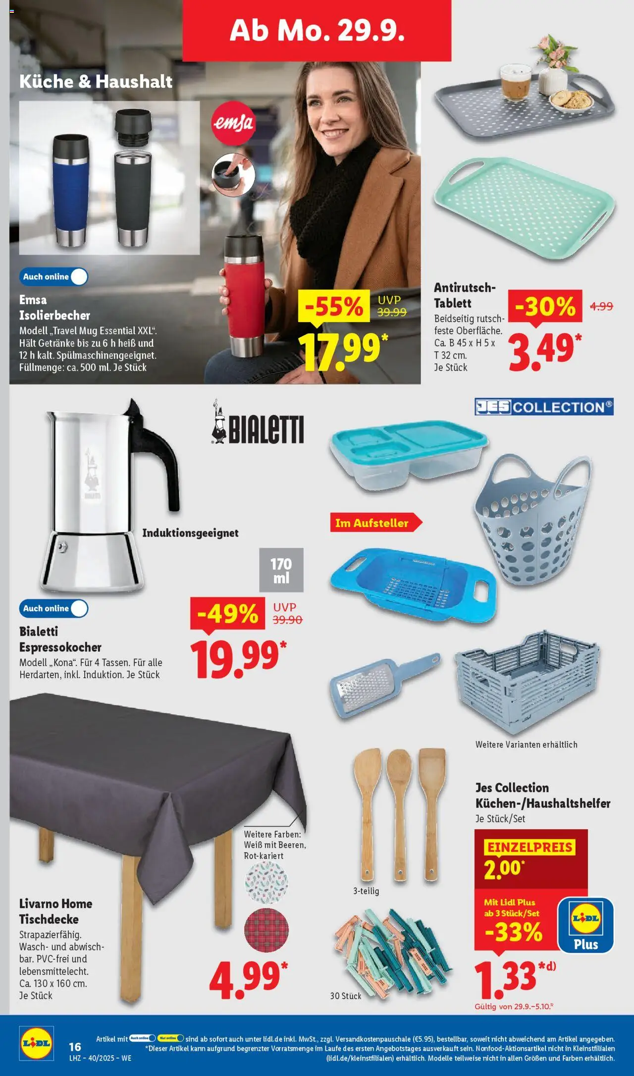 Lidl Prospekt Hilders – gültig ab 29.09.2025 | Seite: 26 | Produkte: Küche, Espressokocher
