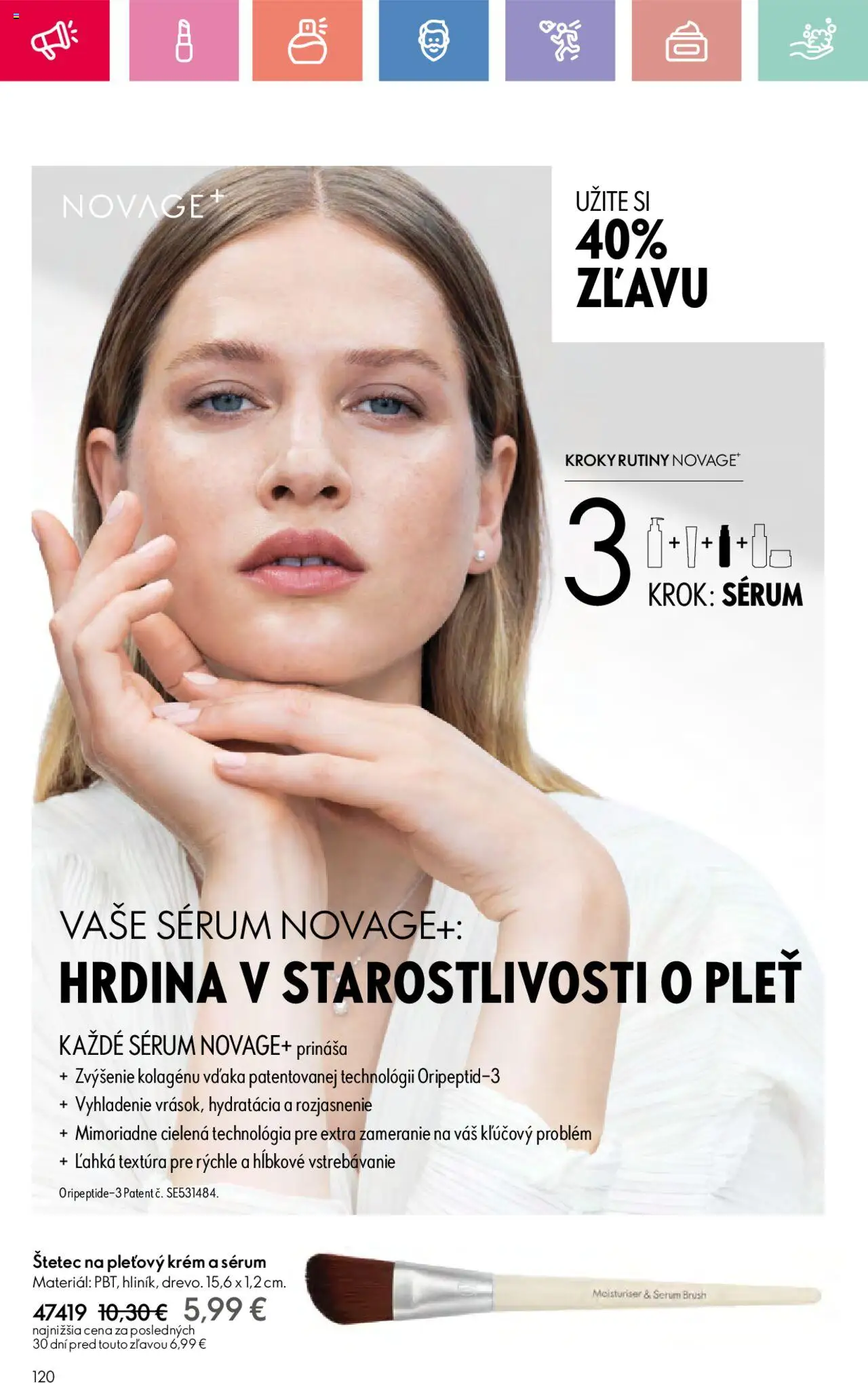 Katalóg Oriflame 10 2025 │ platný od 06.07.2025 | Strana: 120 | Produkty: Štetec, Krém