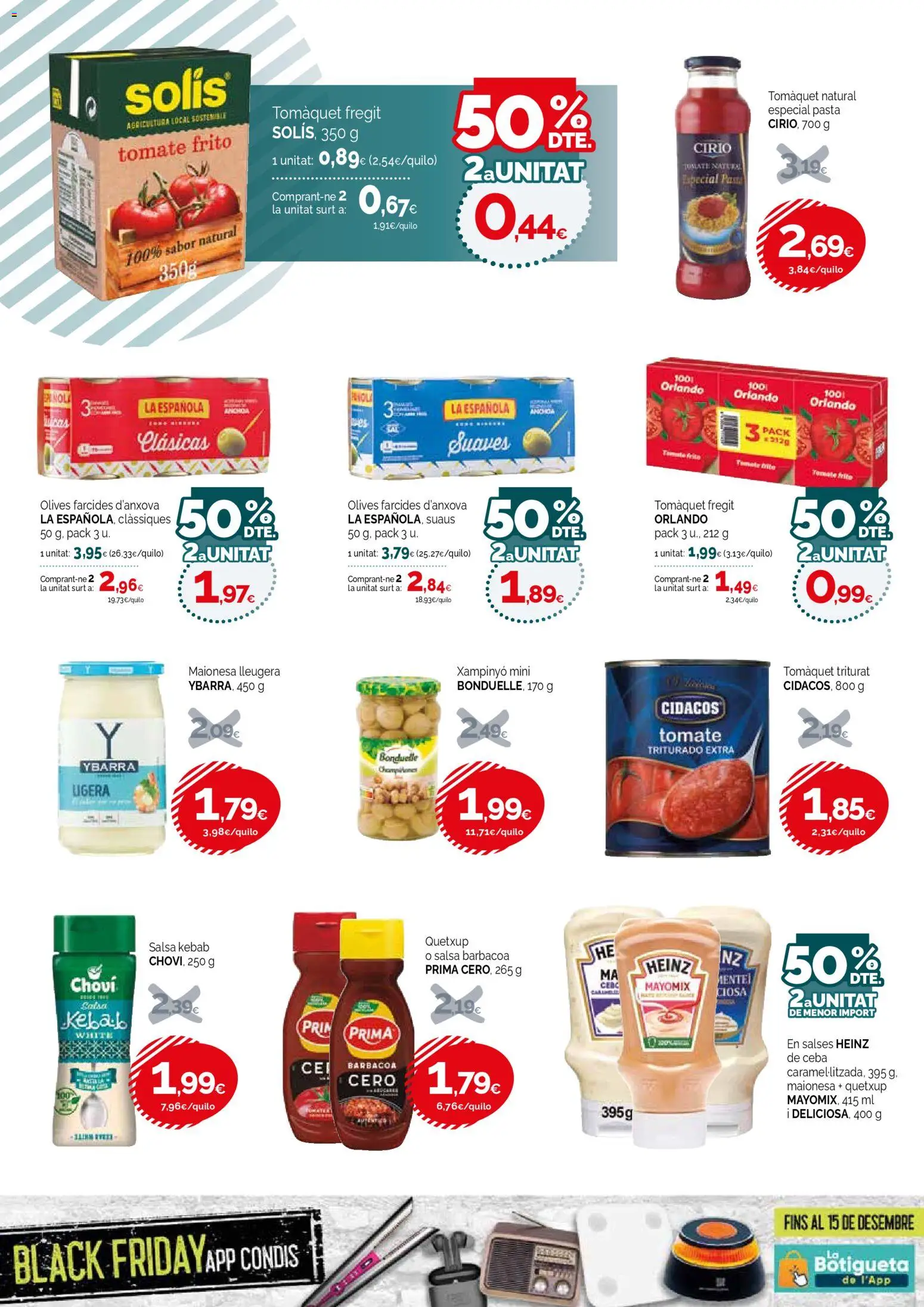 Condis - Black Friday │ válido desde el 19.11.2025 | Página: 14 | Productos: Pasta, Barbacoa