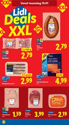 Filet americain, Filet americain naturel rund 175 g - Voorbeeld van een folder van Lidl, geldig van 19.01.2026 | Pagina: 10