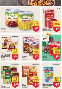 MPREIS Flugblatt ab 06.11.2025 gültig | Seite: 8 | Produkte: Pasta, Äpfel, Tomaten