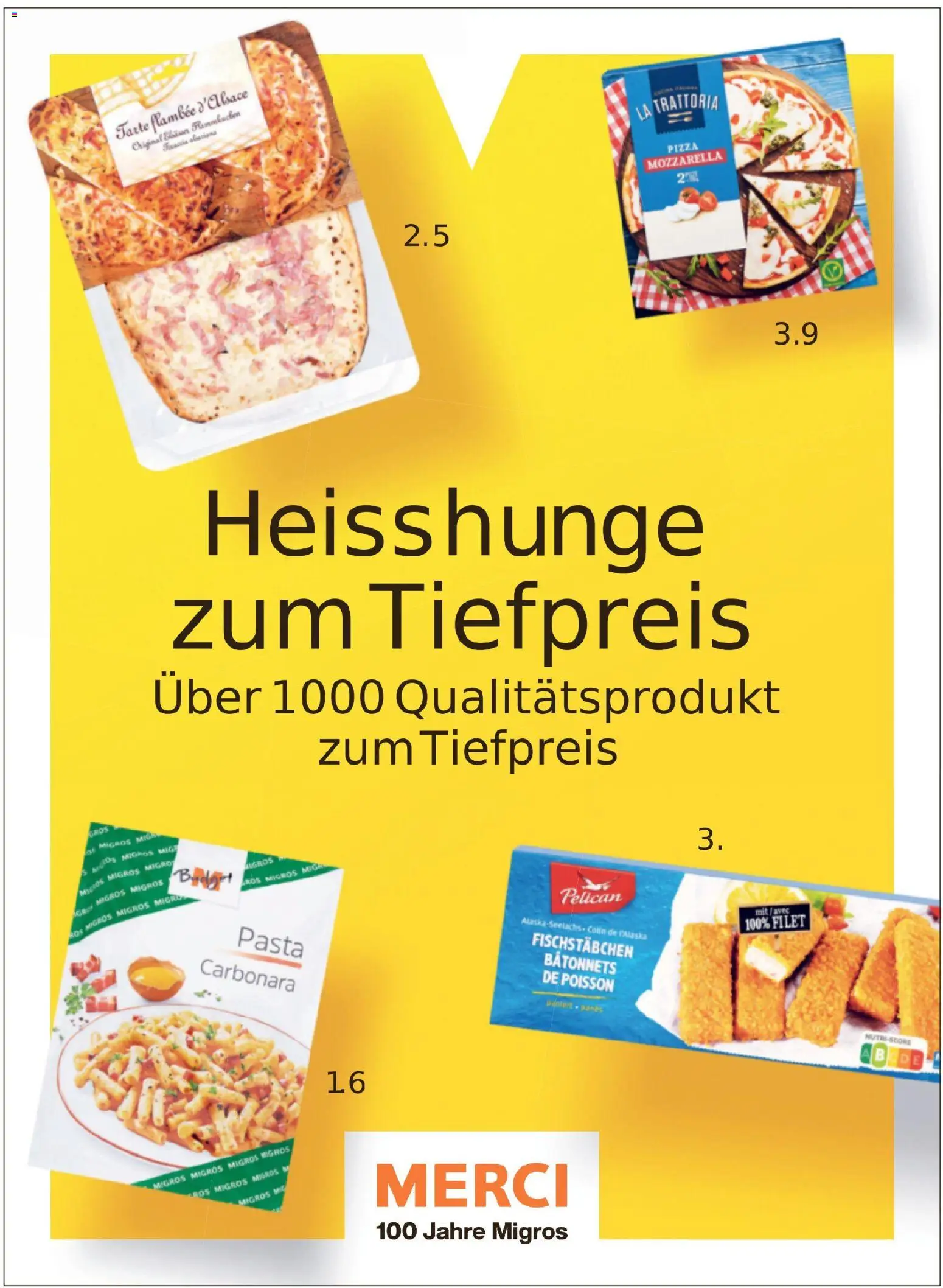 Migros Migros-Magazin-44-2025-d-AA – gültig ab 27.10.2025 | Seite: 2 | Produkte: Pizza, Pasta