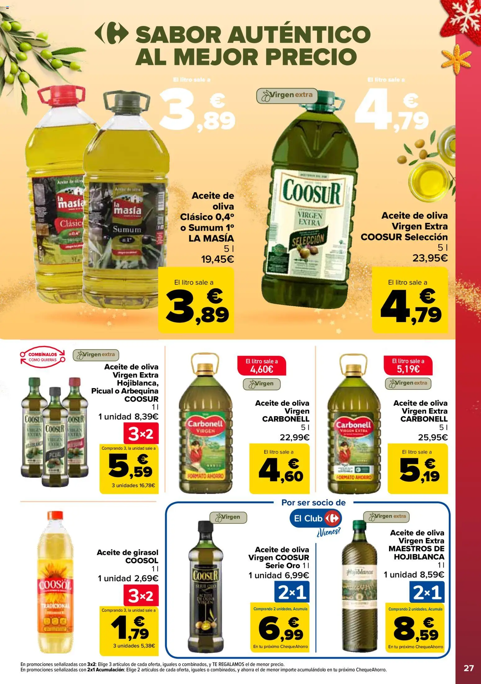 Carrefour folleto │ válido desde el 25.11.2025 | Página: 29 | Productos: Aceite, Té, Aceite de oliva, Aceite de girasol