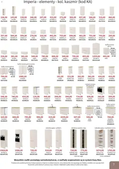 Pogląd oferty "Bodzio Katalog" - ważna od 01.04.2026 | Strona: 7 | Produkty: Plyty