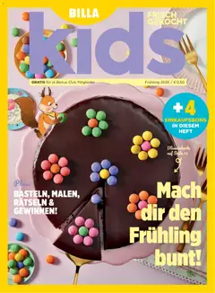 Billa AT - Frisch Gekocht Kids Magazin - amely érvényes a következő dátumtól: 01.03.2026