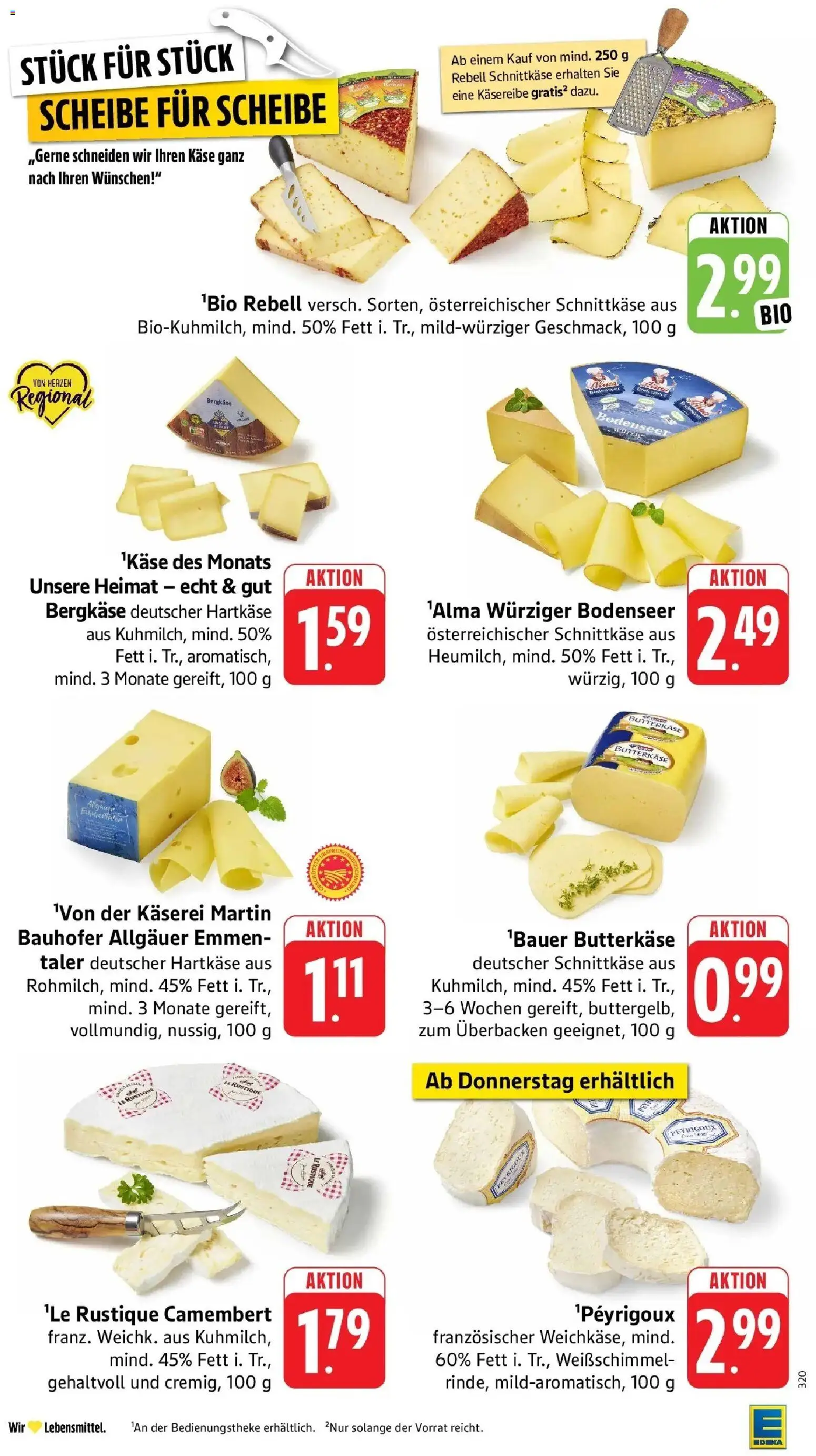 Edeka prospekt Ludwigshafen	 – gültig ab 16.03.2026 | Seite: 16 | Produkte: Käse