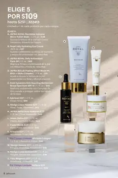 JAFRA folleto │ válido desde el 01.09.2025 | Página: 8 | Productos: Peeling, Crema facial, Mascarilla facial, Crema