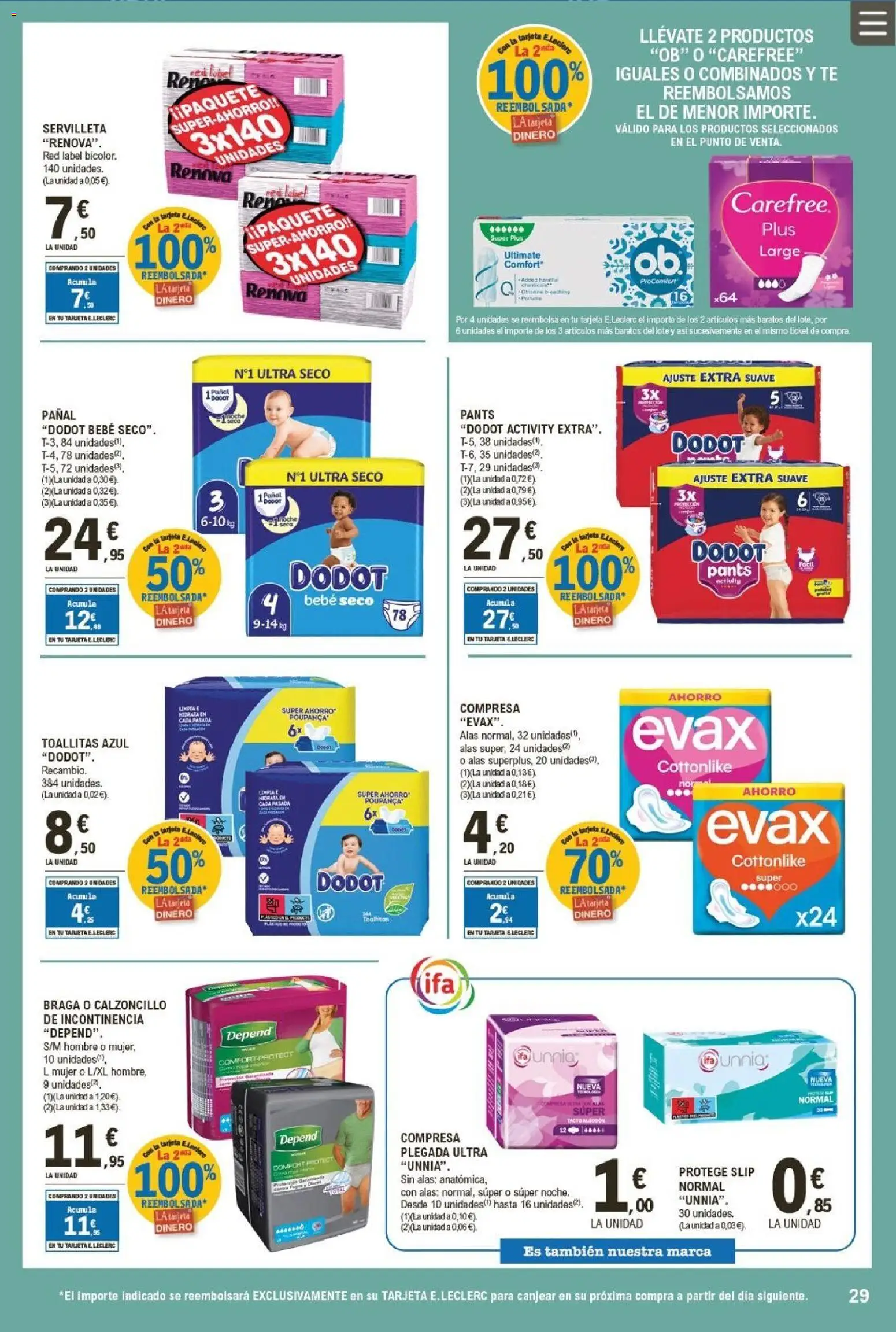 E.Leclerc folleto │ válido desde el 21.01.2026 | Página: 29 | Productos: Té, Braga