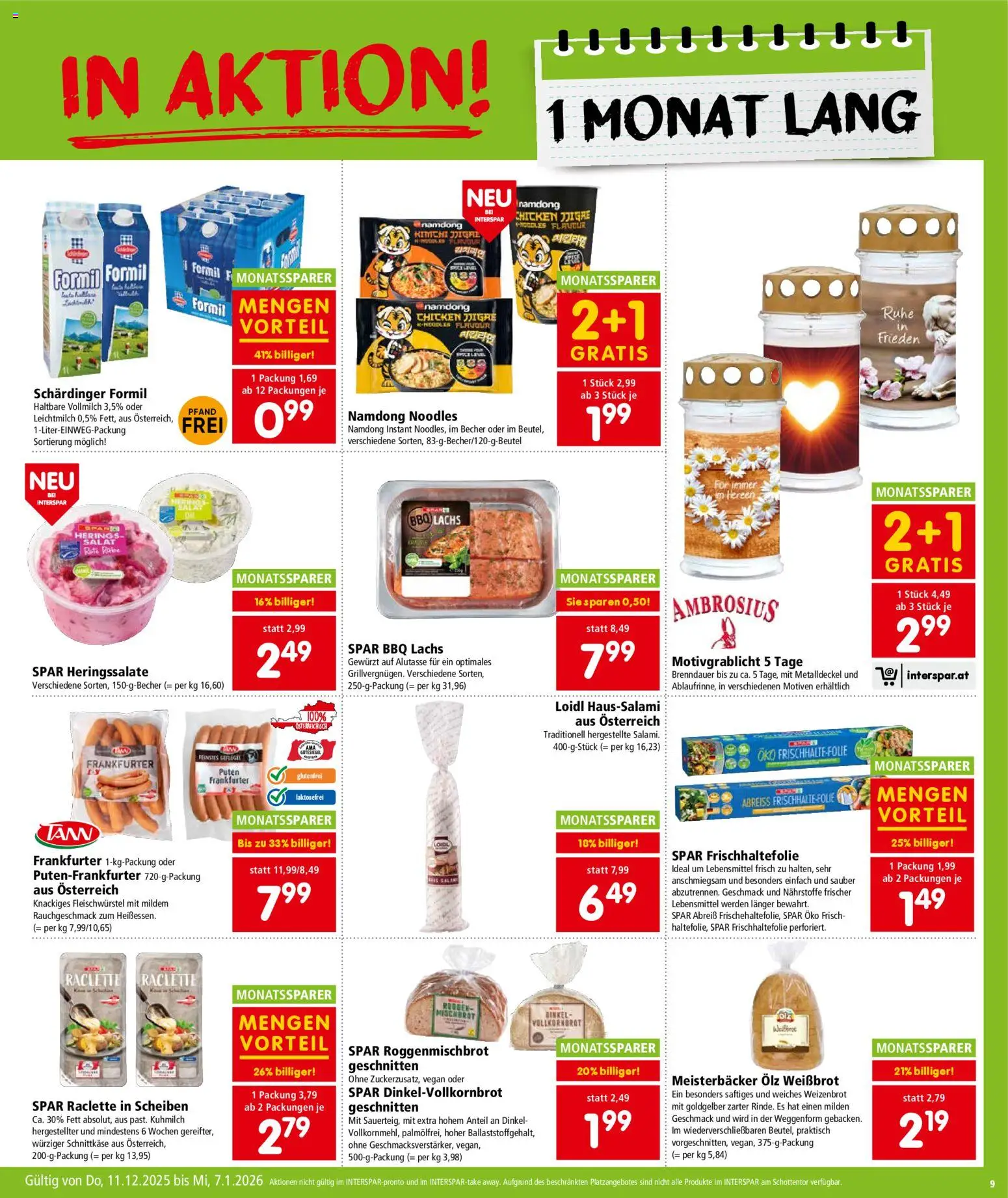 Interspar Flugblatt - Steiermark gültig ab 11.12.2025 | Seite: 10 | Produkte: Salat, Libacomb