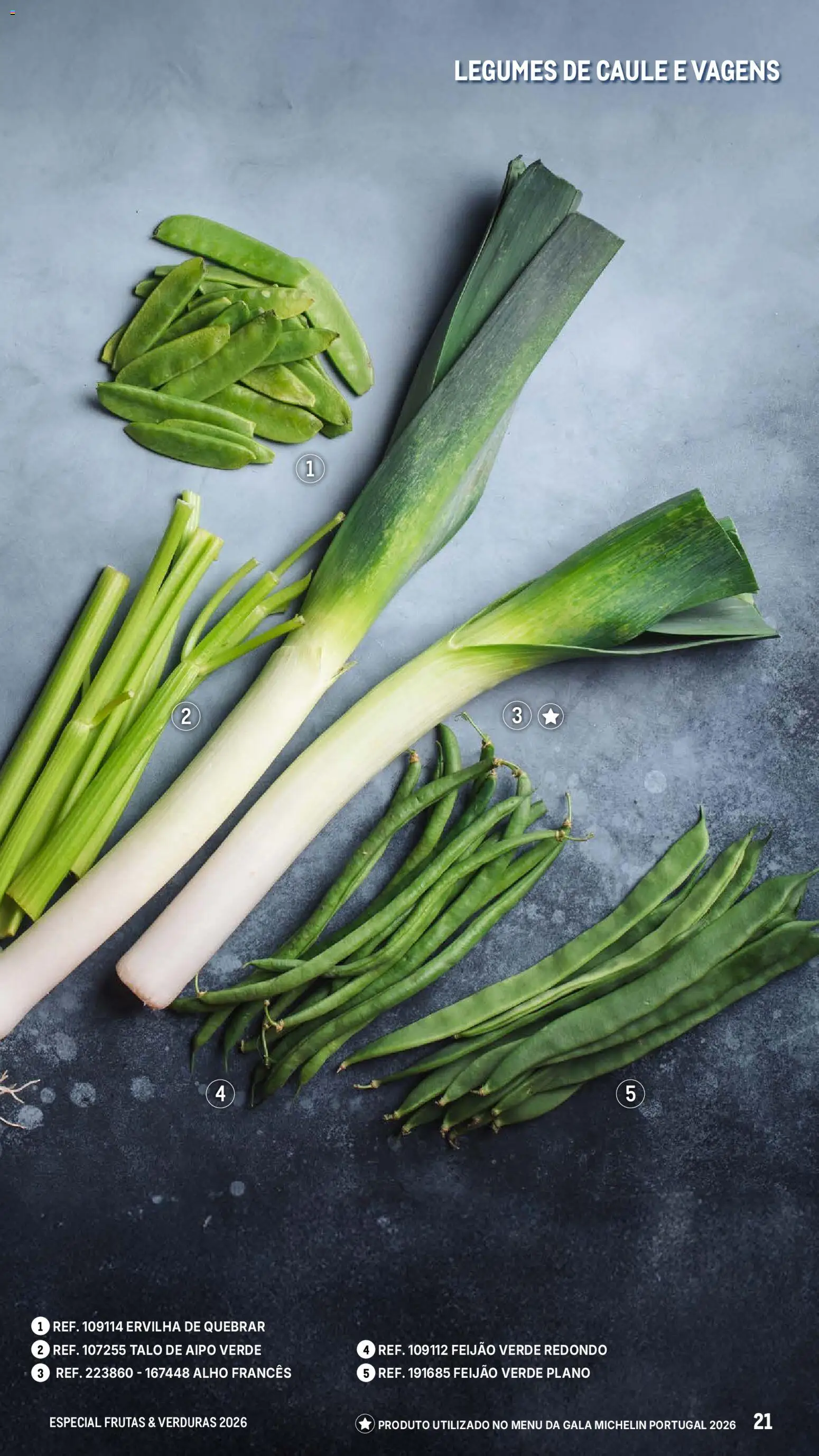 Makro Especial Frutas e Verduras 2026 │ válido de 06.03.2026 | Página: 21 | Produtos: Ervilha, Alho francês
