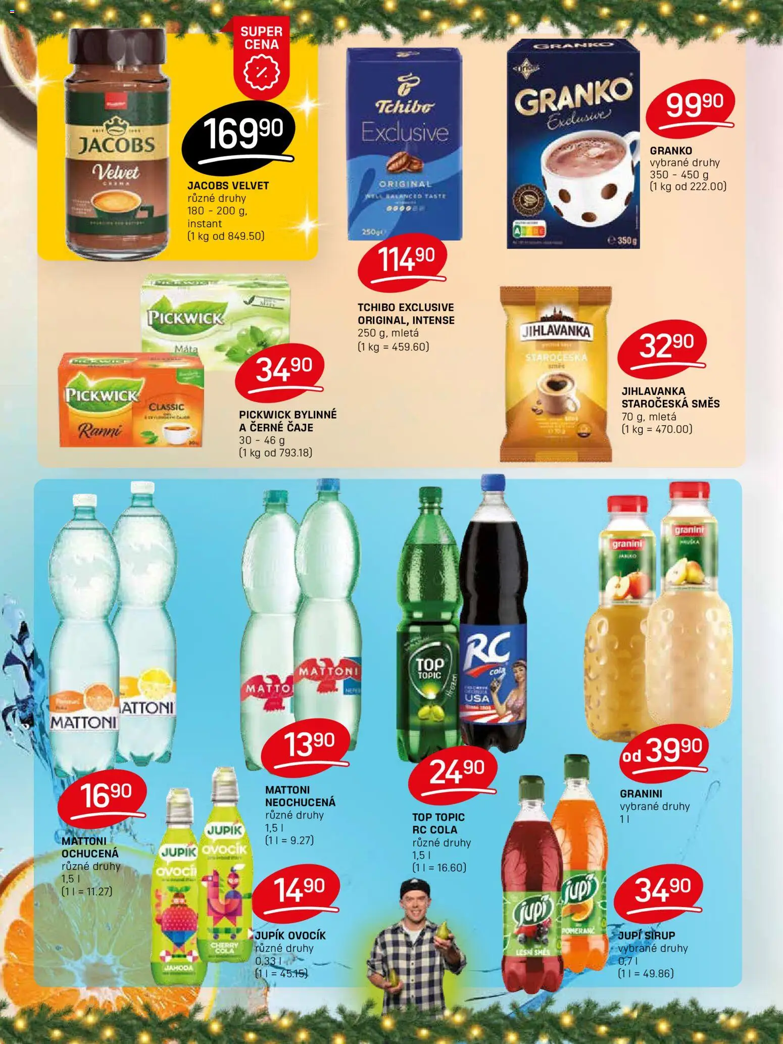 Flop leták od 17.12.2025 | Strana: 10 | Produkty: Tchibo, Jupí, Velvet, Granini