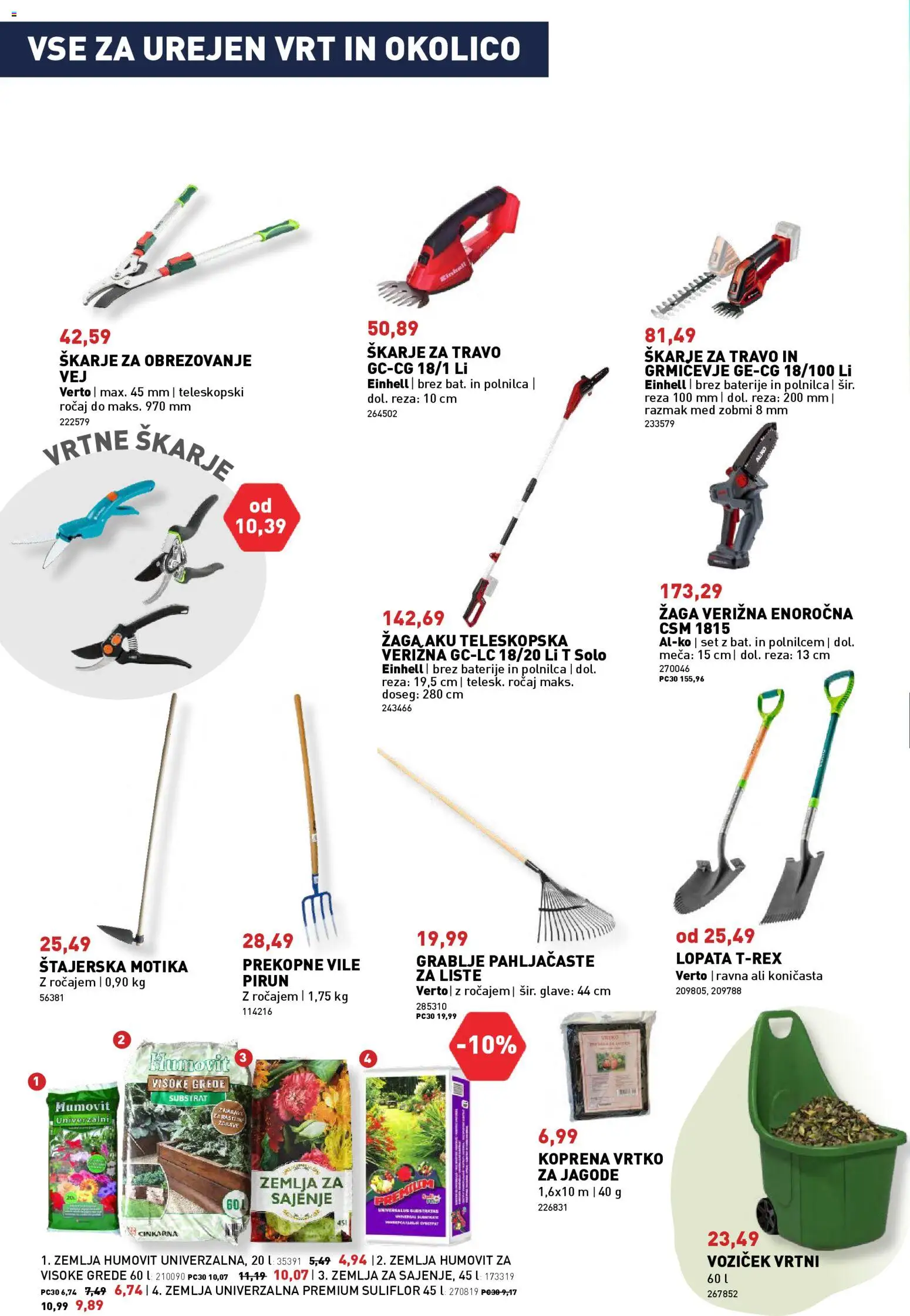 Novi Inpos katalog ponudbe – veljaven od 09.04.2026 | Stran: 4 | Izdelki: Žemlja, Baterije, Jagode, Voziček