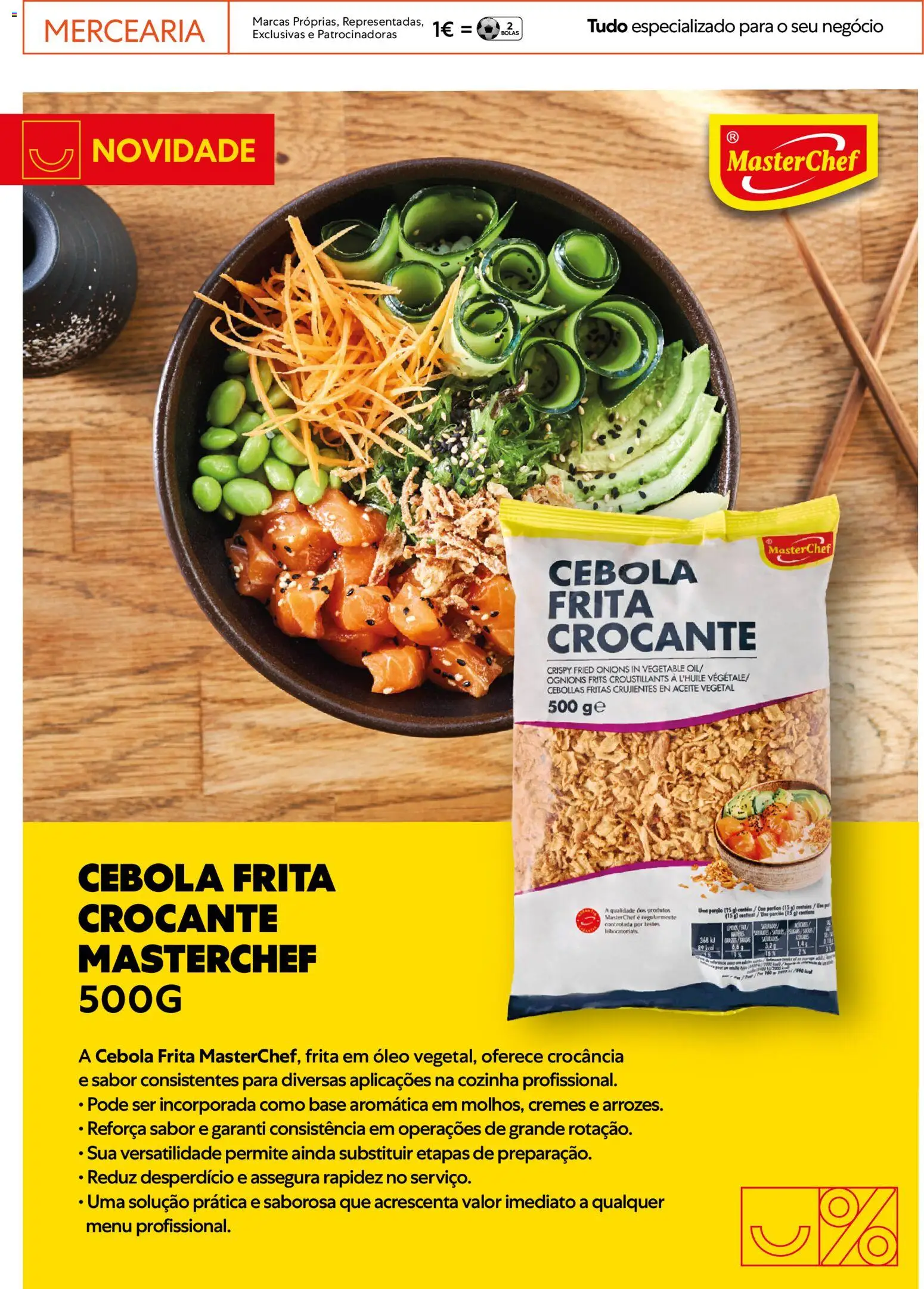 Recheio Horeca │ válido de 24.03.2026 | Página: 21 | Produtos: Base, Cebola, Óleo