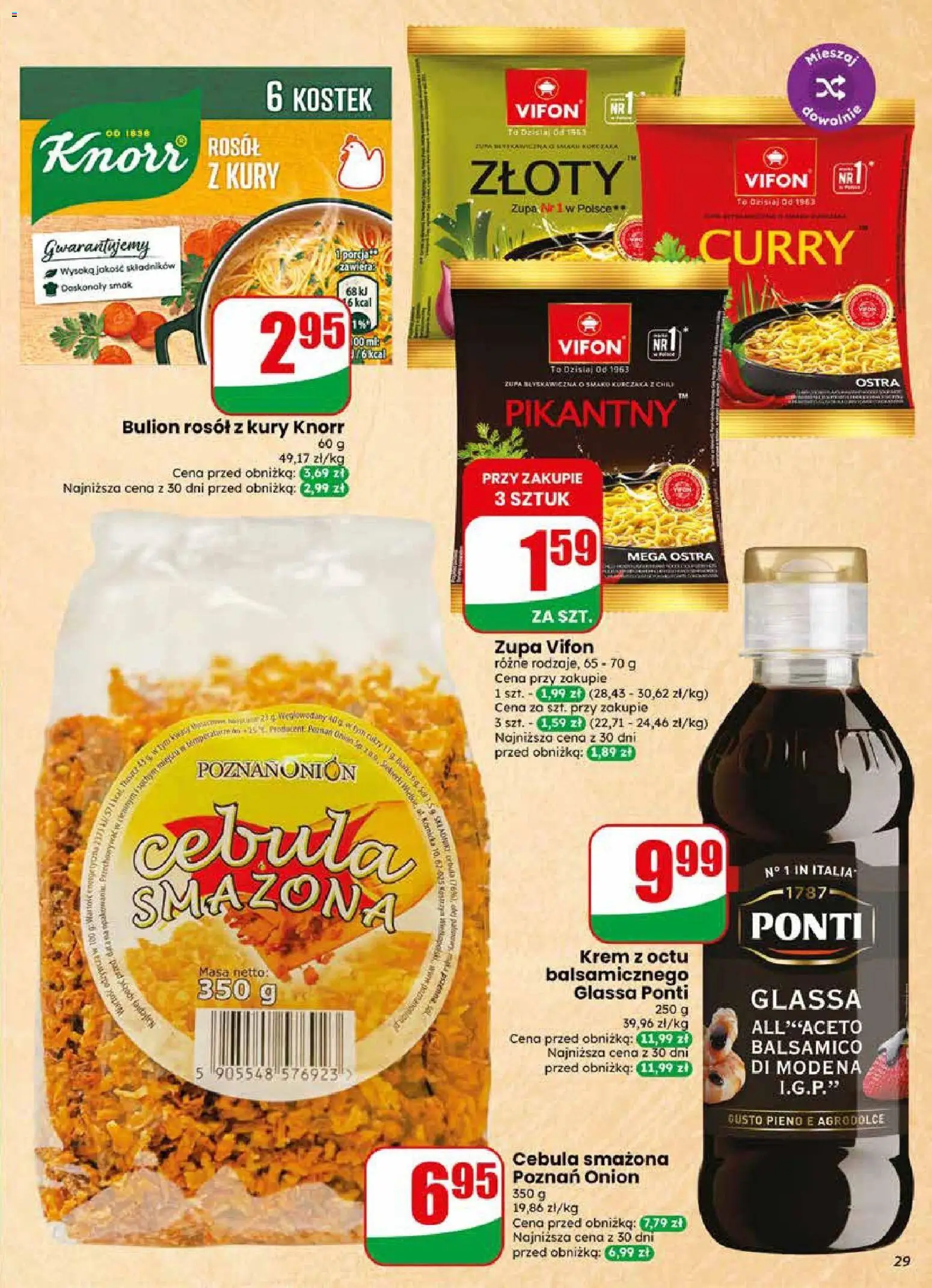 Dino gazetka od 29.04.2026 | Strona: 29 | Produkty: Chili, Curry, Vifon, Zupa