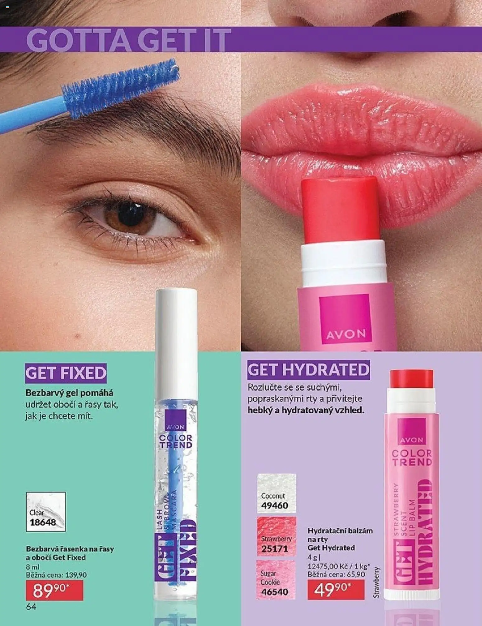 Avon Katalog 04/2026 od 01.04.2026 | Strana: 64 | Produkty: Řasenka