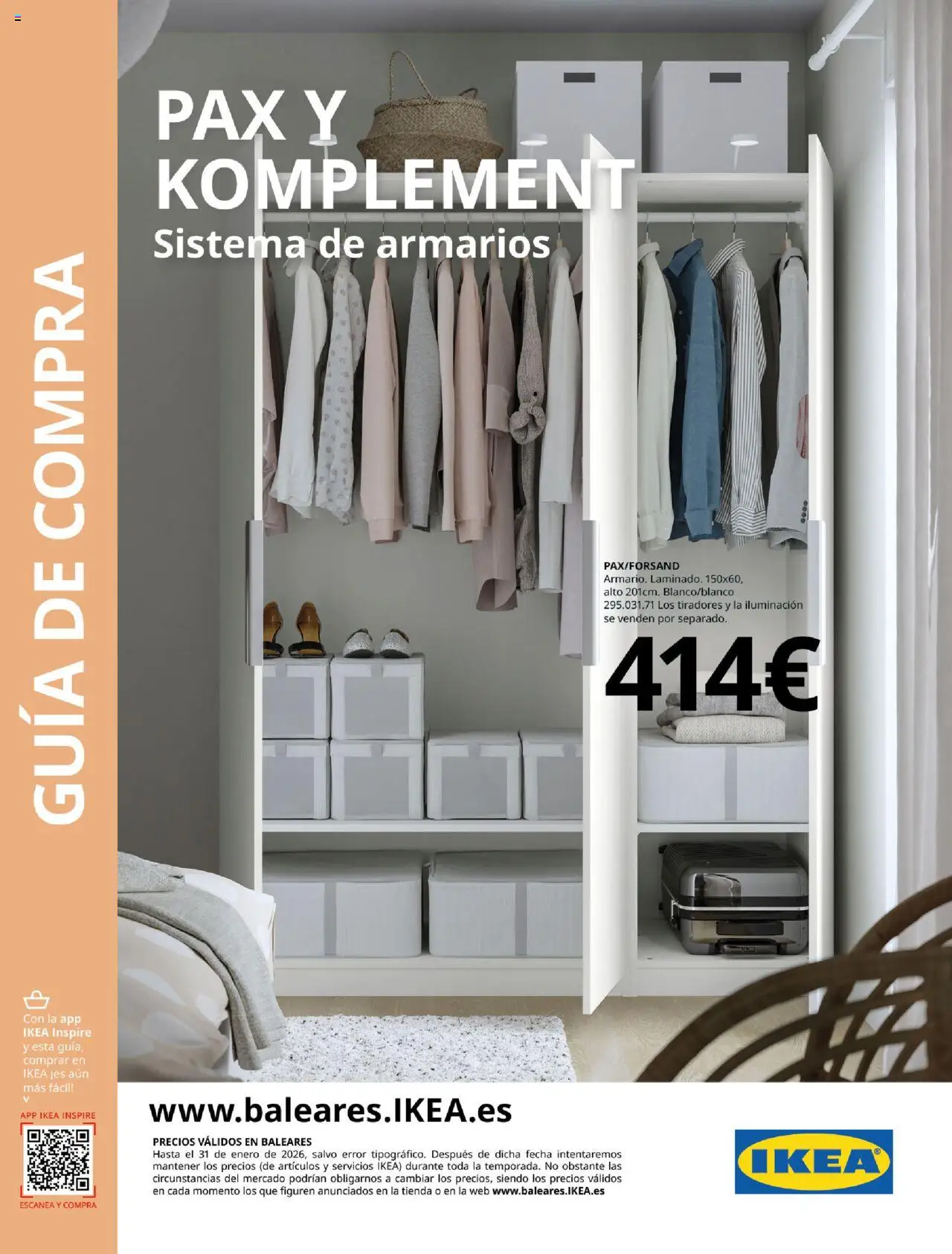 Catálogo IKEA Pax y Komplement │ válido desde el 01.09.2025 | Página: 1 | Productos: Galette de chaise