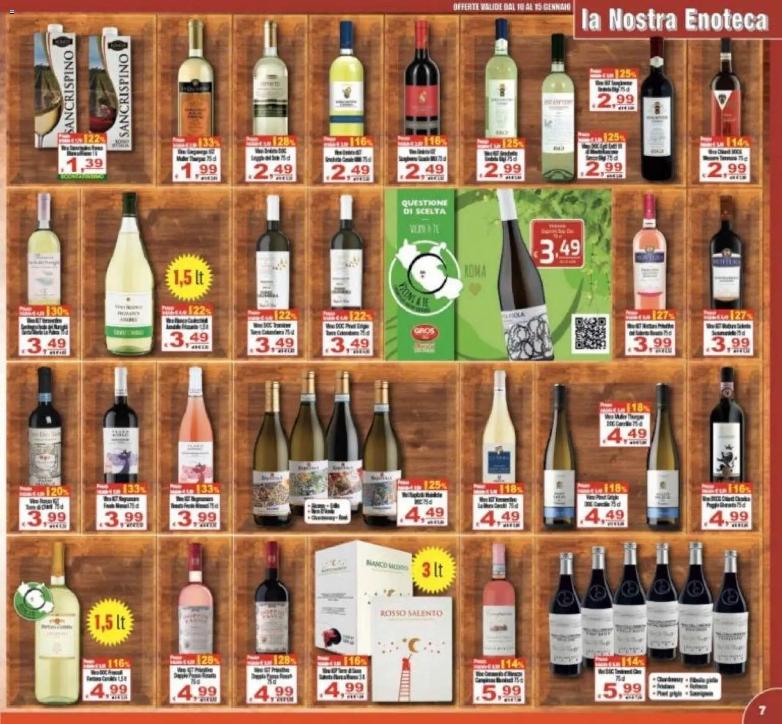 Volantino CTS del 10.01.2026 | Pagina: 7 | Prodotti: Enoteca