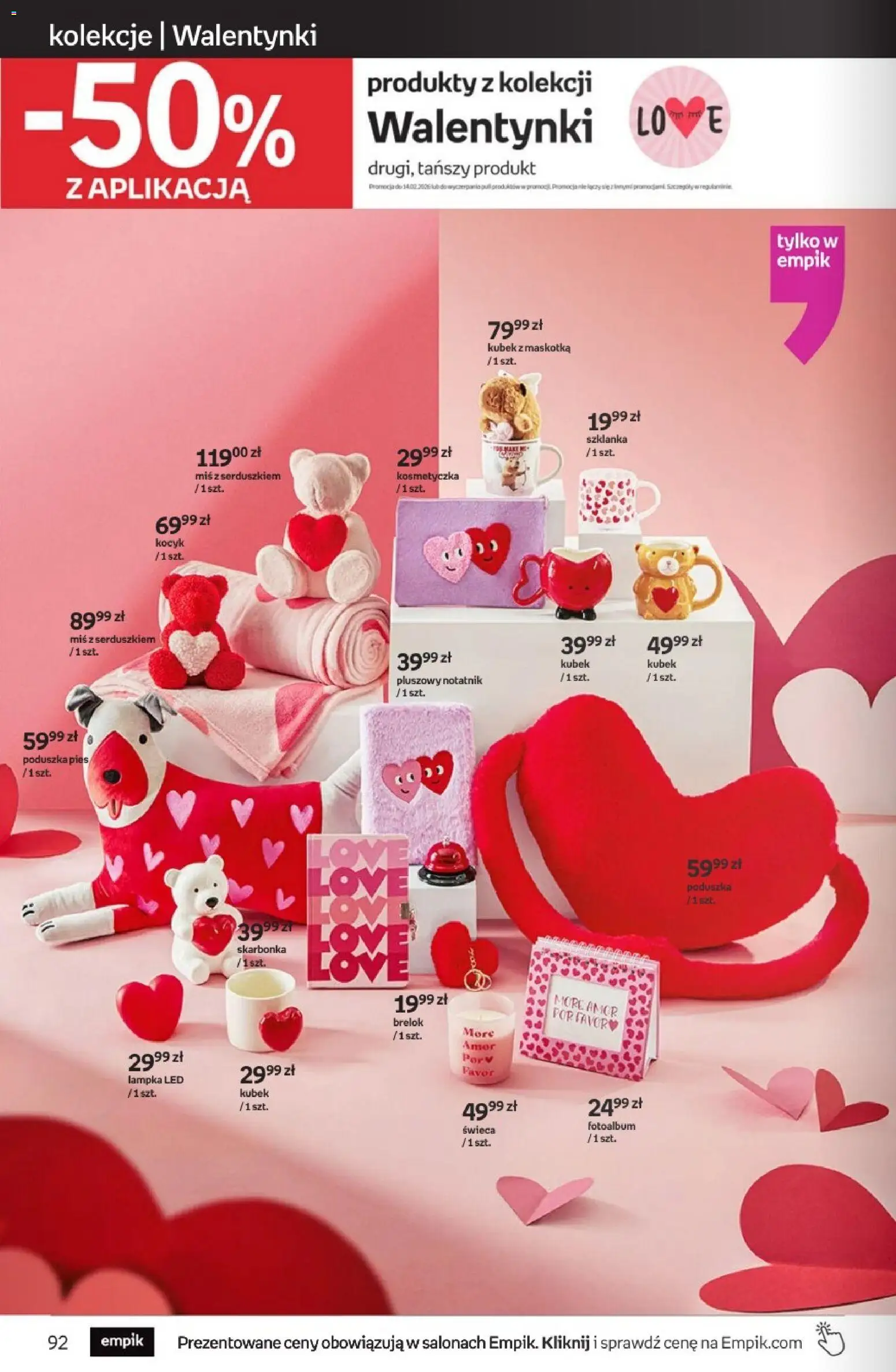 Empik promocje od 11.02.2026 | Strona: 92 | Produkty: Szklanka, Por, Poduszka
