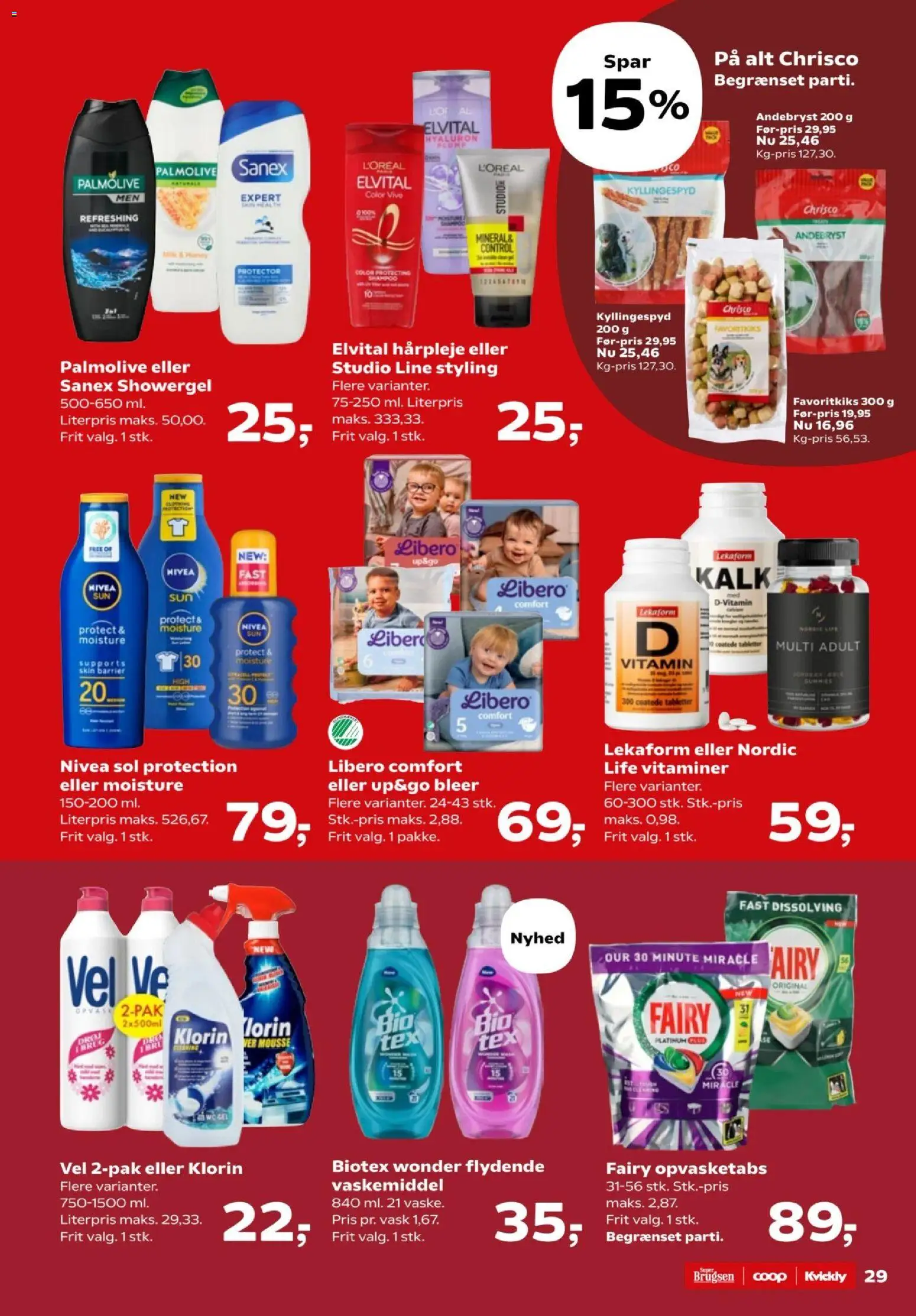 Super Brugsen tilbudsavis – gyldig fra 07.04.2026 | Side: 31 | Produkter: Shampoo