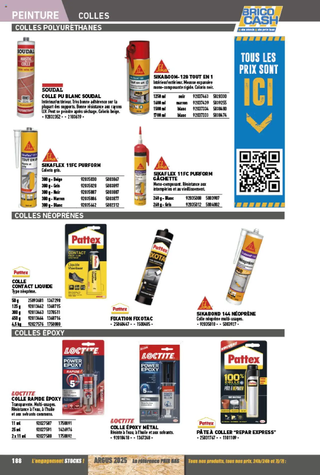 {H1} | Page: 188 | Produits: Colle