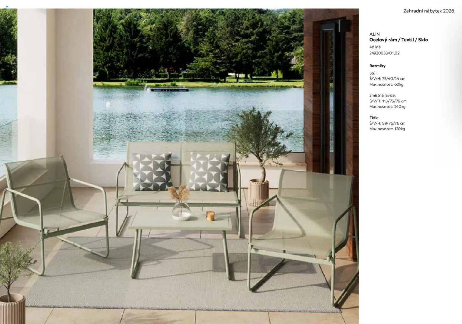 Möbelix leták - Zahradní nábytek od 01.03.2026 | Strana: 10 | Produkty: Nábytek, Stůl, Židle, Lavice