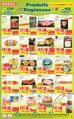  | Page: 5 | Produits: Pâte brisée, Œufs, Saucisse, Pommes