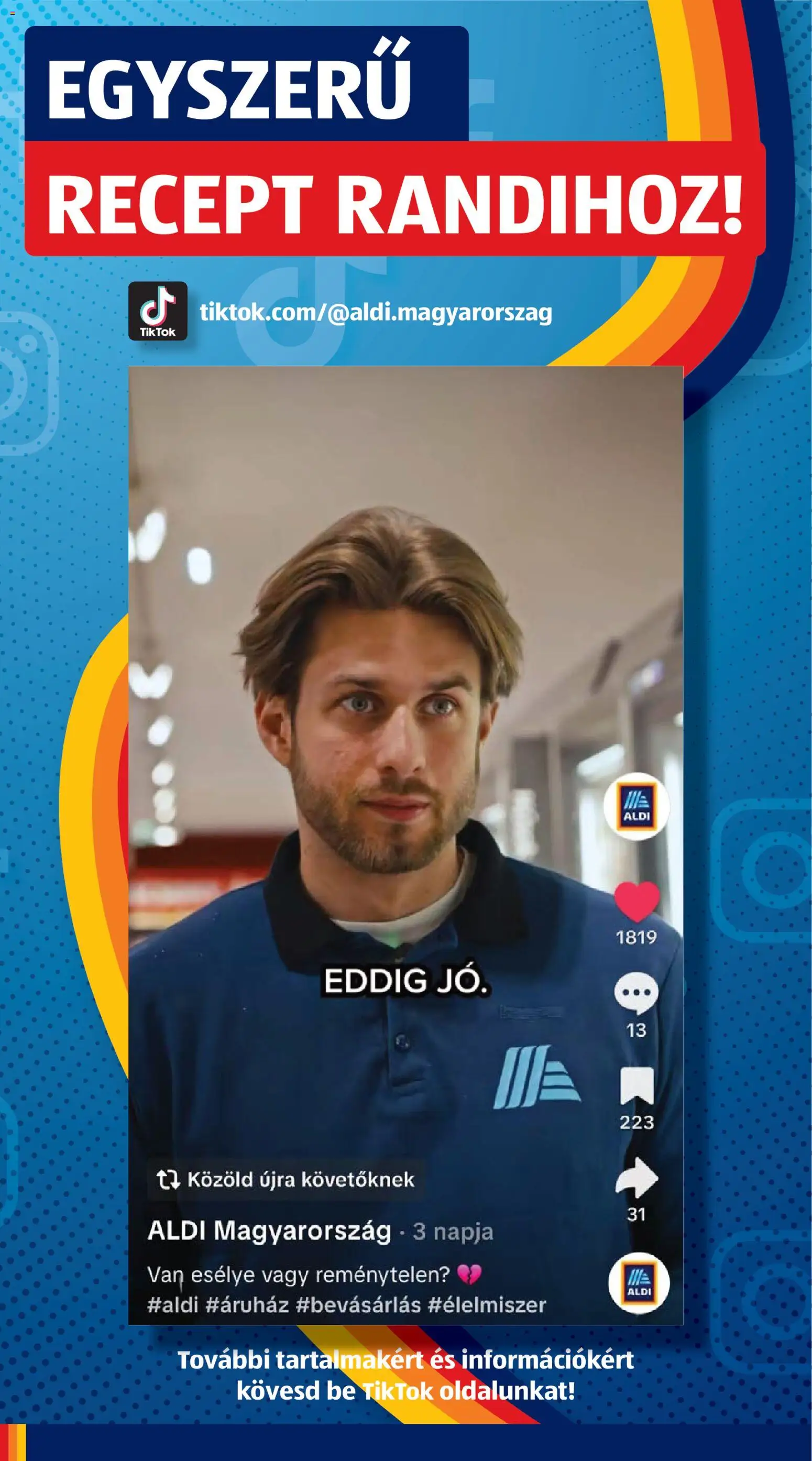 Aldi akciós ujság - amely érvényes a következő dátumtól: 16.04.2026 | Oldal: 14 | Termékek: Videó, Tök