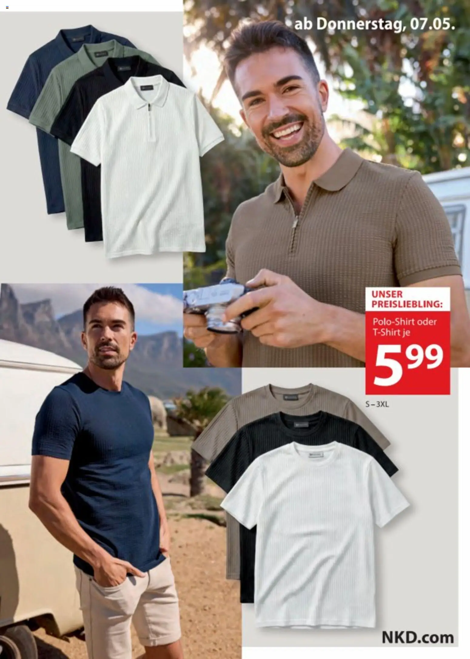 NKD Prospekt 	 – gültig ab 07.05.2026 | Seite: 17 | Produkte: Poloshirt