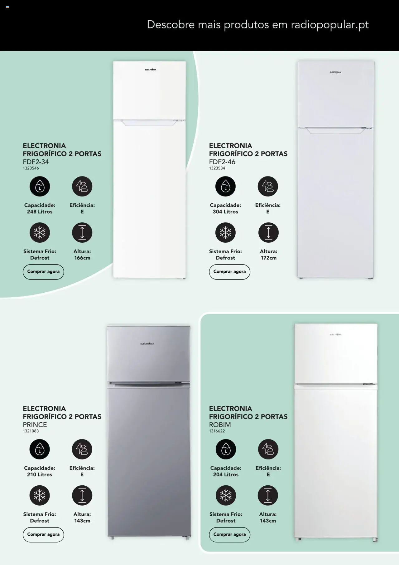 Radio Popular - Electronia Days │ válido de 29.10.2024 | Página: 5 | Produtos: Frigorífico, Portas