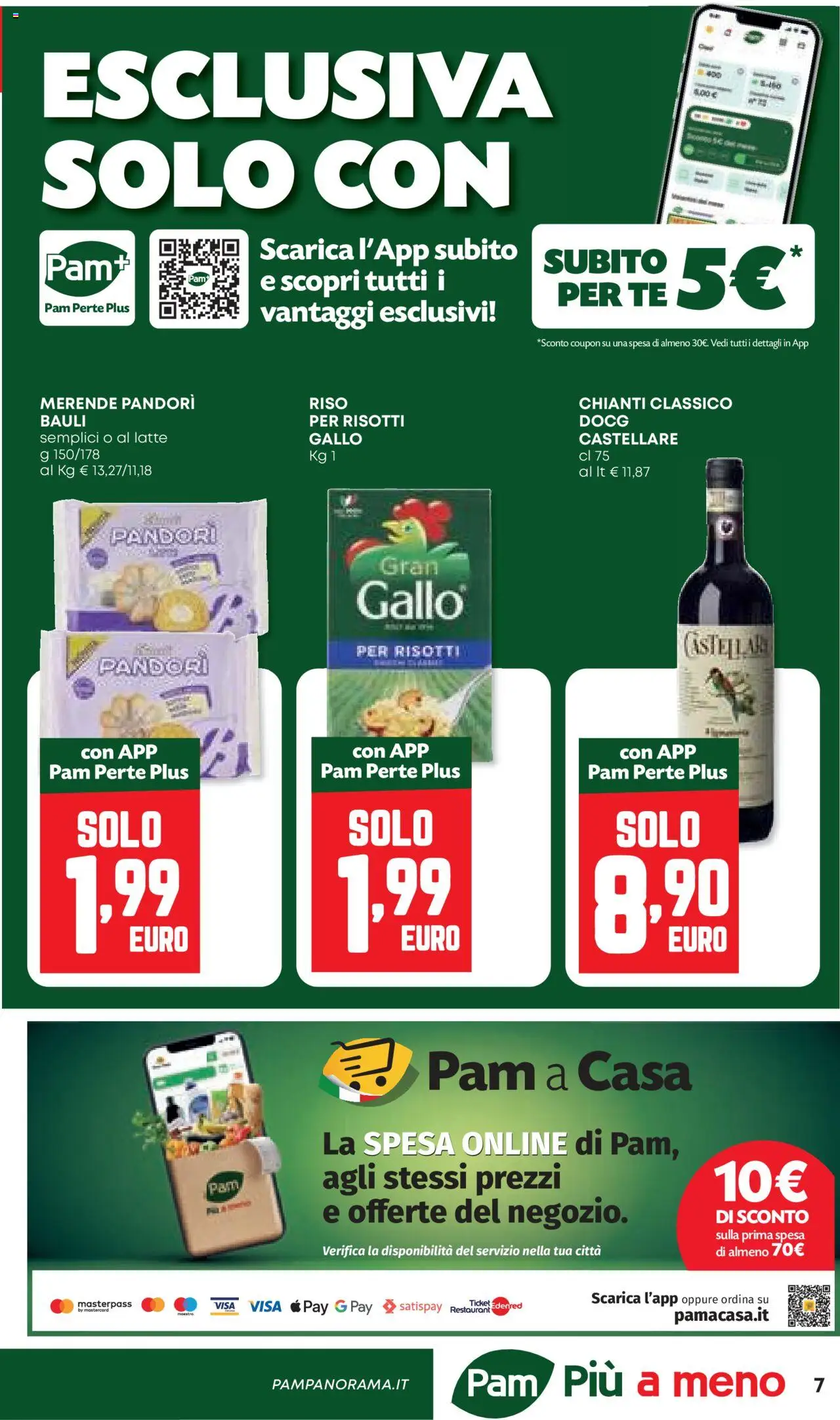 Volantino Panorama del 11.09.2025 | Pagina: 7 | Prodotti: Riso, Tè, Latte