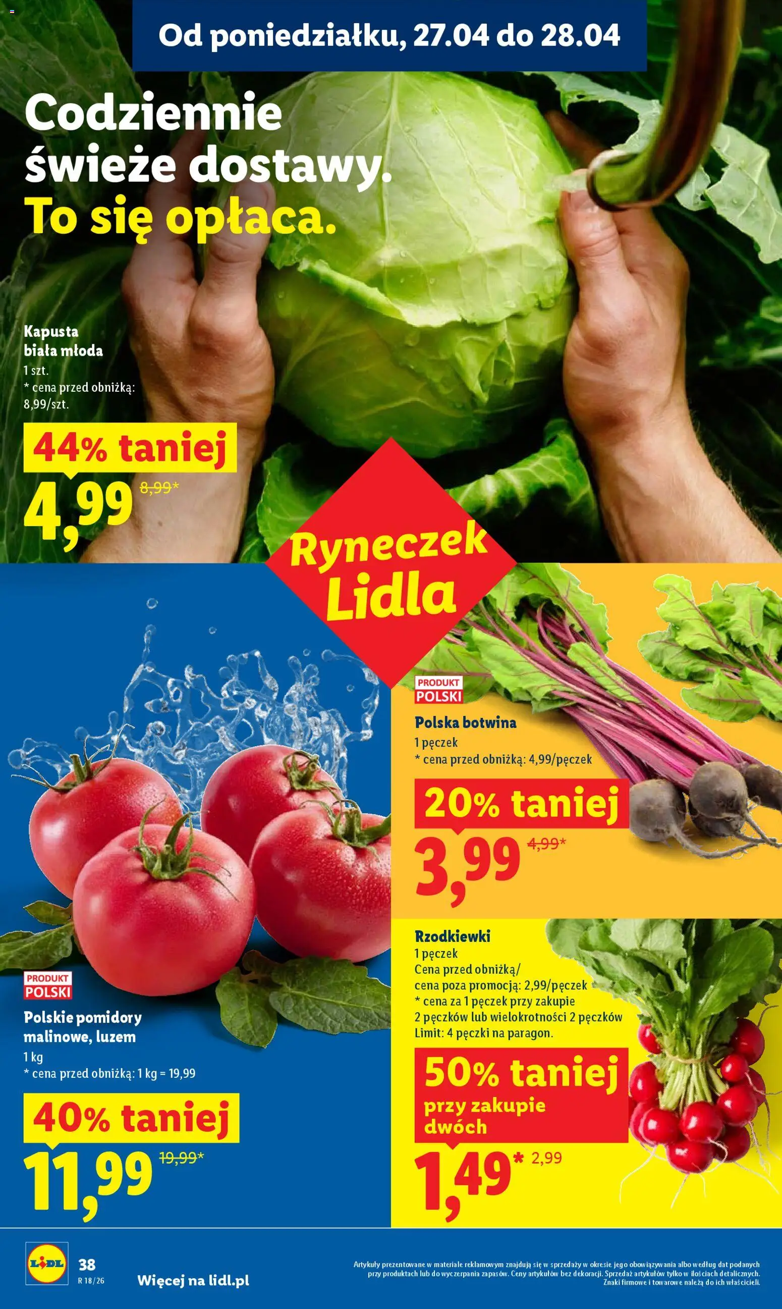 Lidl gazetka od 27.04.2026 | Strona: 38