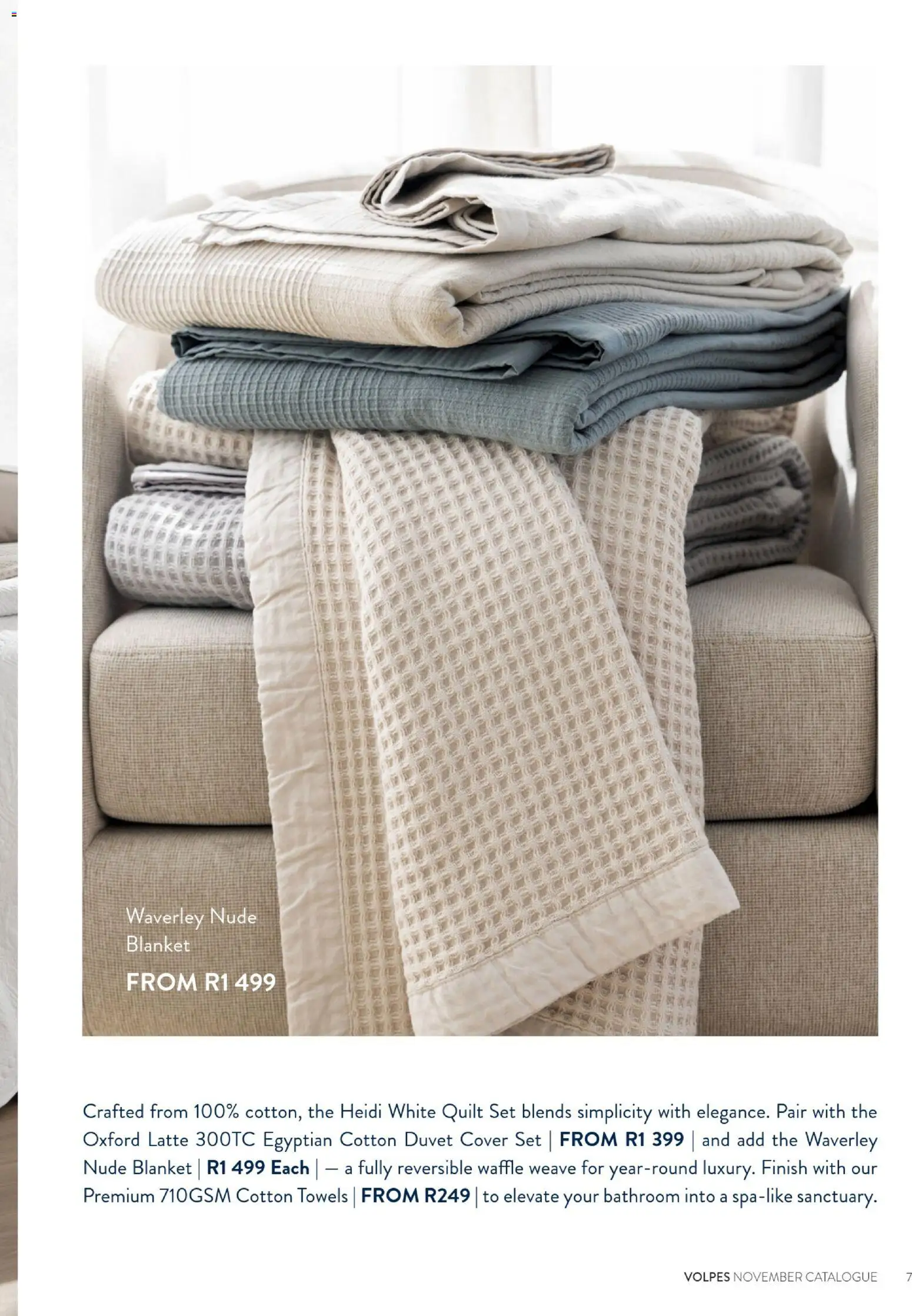 New Volpes catalogue – valid from 18.11.2025 | Page: 13 | Products: Cover, Duvet, Blanket