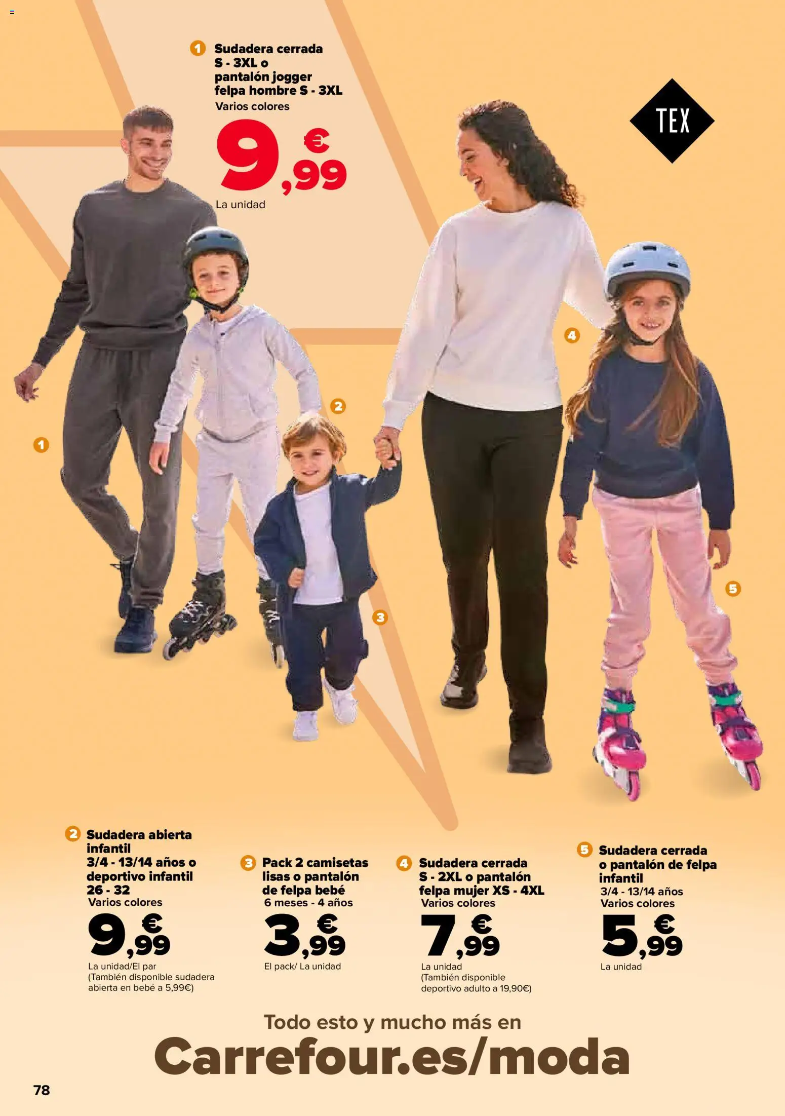 Carrefour folleto │ válido desde el 15.01.2026 | Página: 74 | Productos: Sudadera