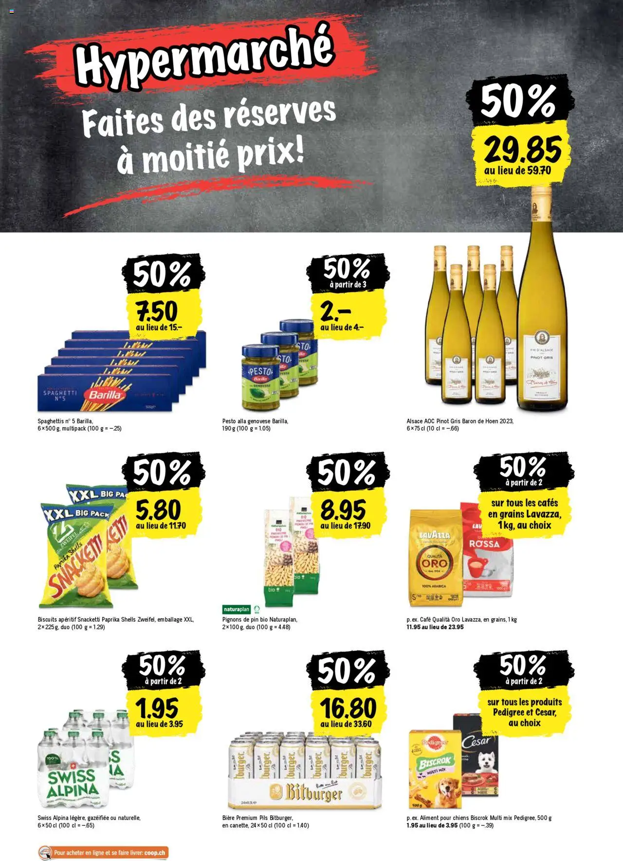 Coop - Les actions de la semaine – gültig ab 18.09.2025 | Seite: 23 | Produkte: Barilla, Pils, Pasta