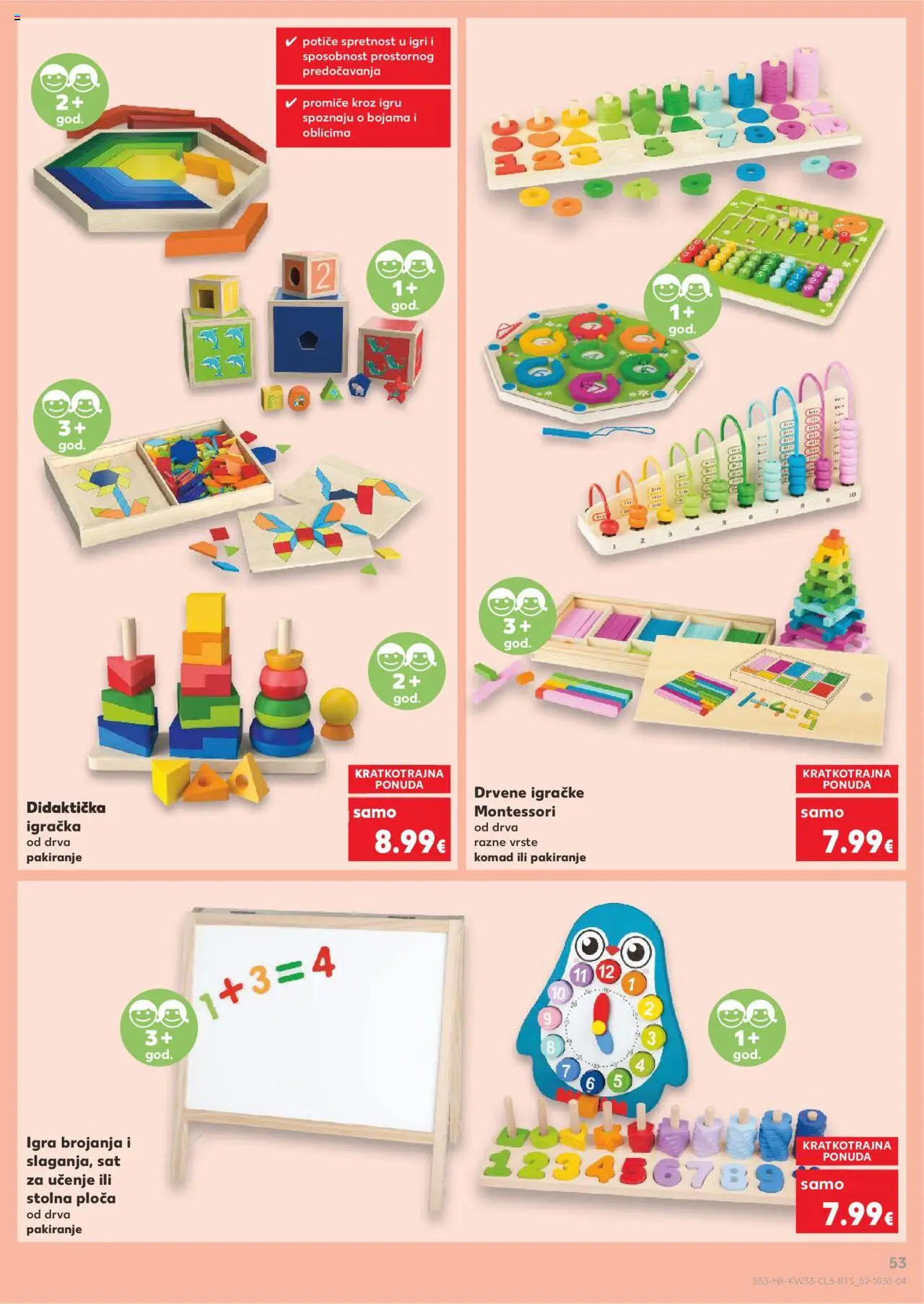 Kaufland katalog | vrijedi od 11.08.2025 | Stranica: 53 | Proizvodi: Sat, Igra