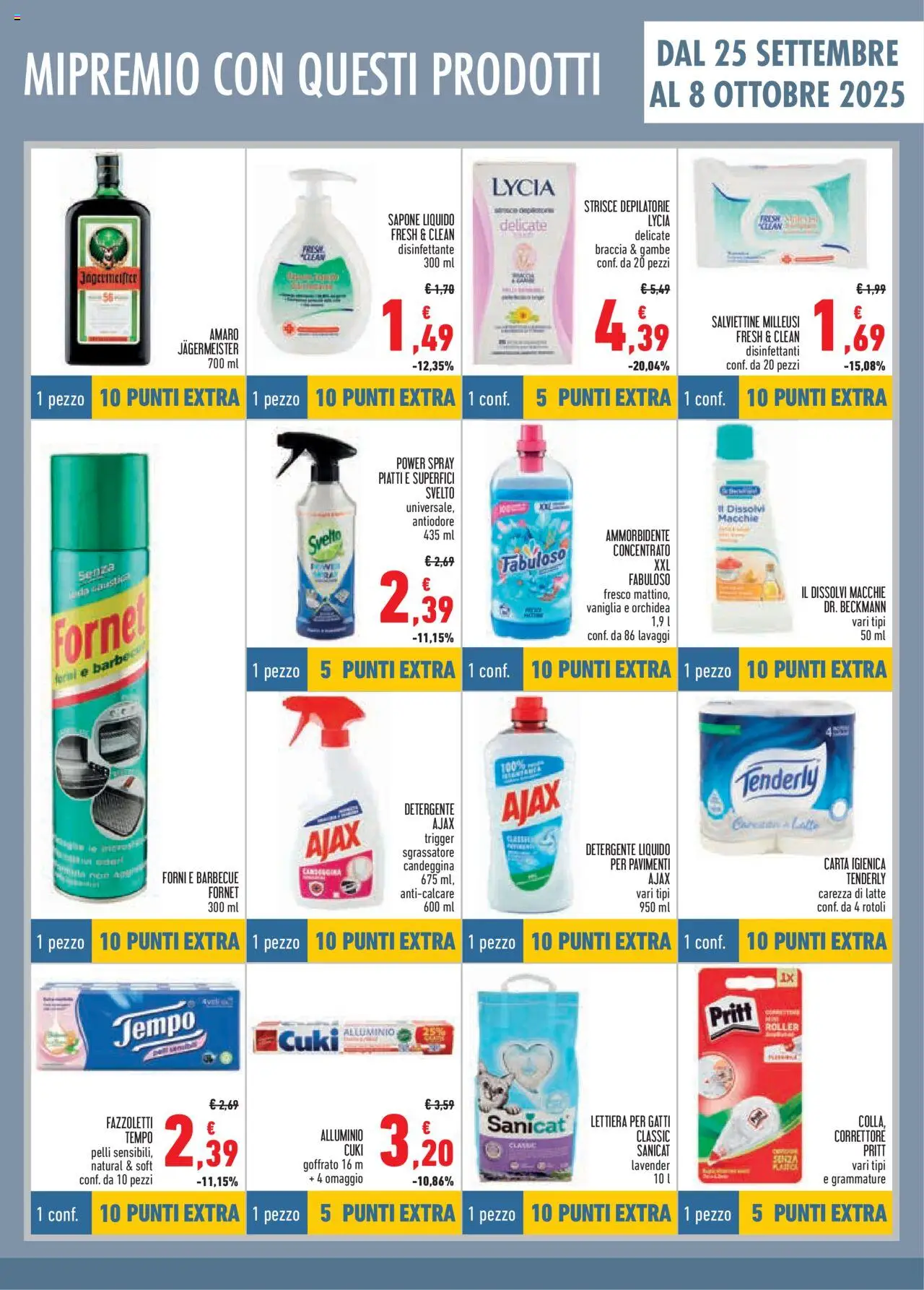 Volantino Conad del 11.09.2025 | Pagina: 15 | Prodotti: Sapone, Sgrassatore, Latte, Orchidea