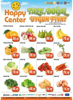 18.03.2026 tarihinden itibaren geçerli olan Happy Center kataloğu önizlemesi