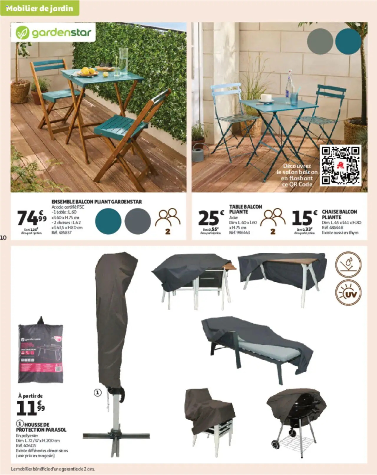  | Page: 10 | Produits: Table, Chaise, Mobilier de jardin, Parasol