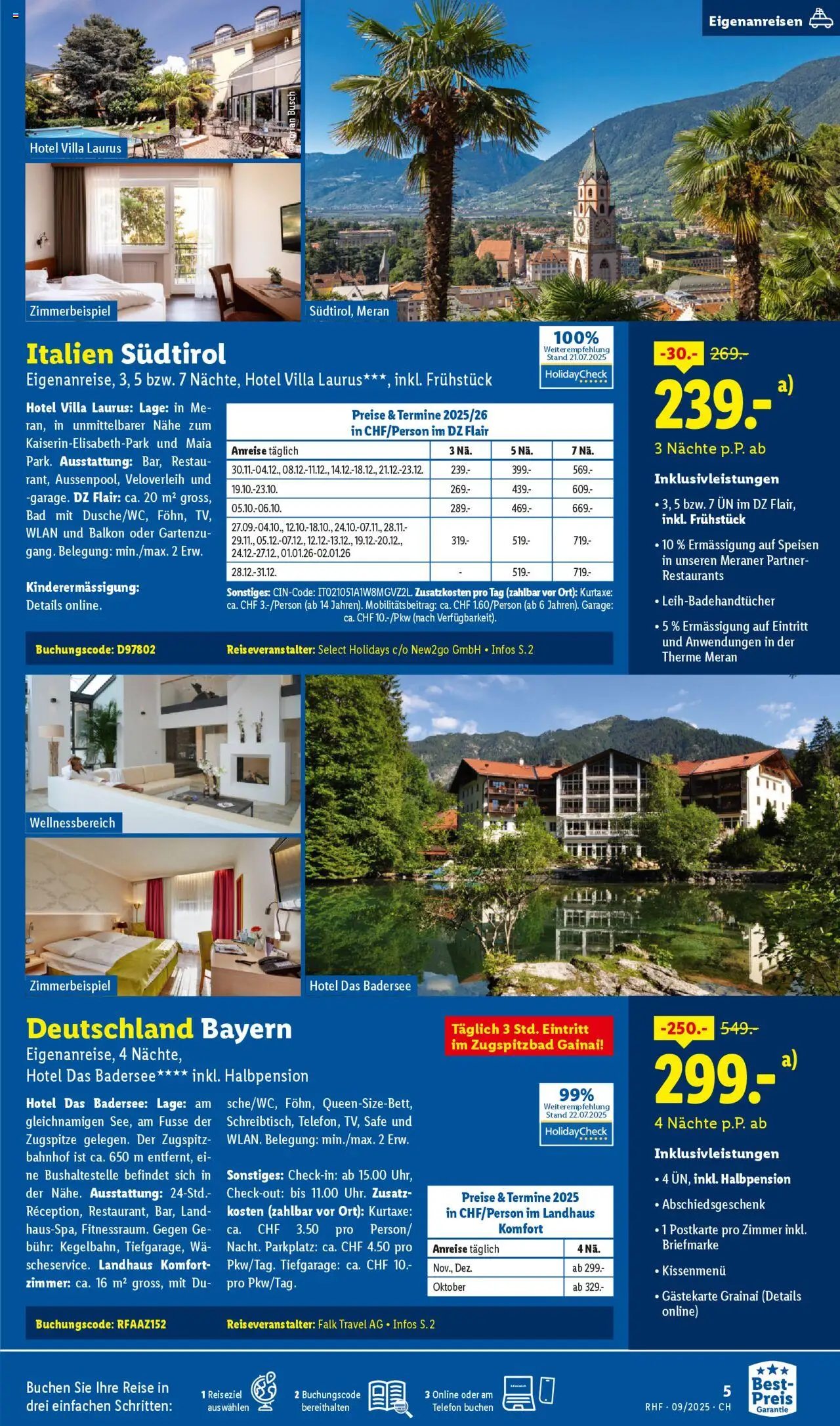 Lidl Aktionen Reisen September ab 30.08.2025 | Seite: 5 | Produkte: Bad, Telefon
