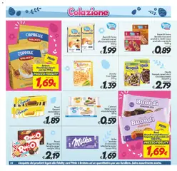 Anteprima del volantino SuperConveniente volantino Ragusa valido a partire dal 27.03.2026 | Pagina: 22 | Prodotti: Cioccolato, Cereali, Mirtilli, Forno