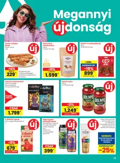 Spar Akciós újság - amely érvényes a következő dátumtól: 12.02.2026 | Oldal: 13 | Termékek: Kokusz, Mandula, Vegán, Szósz