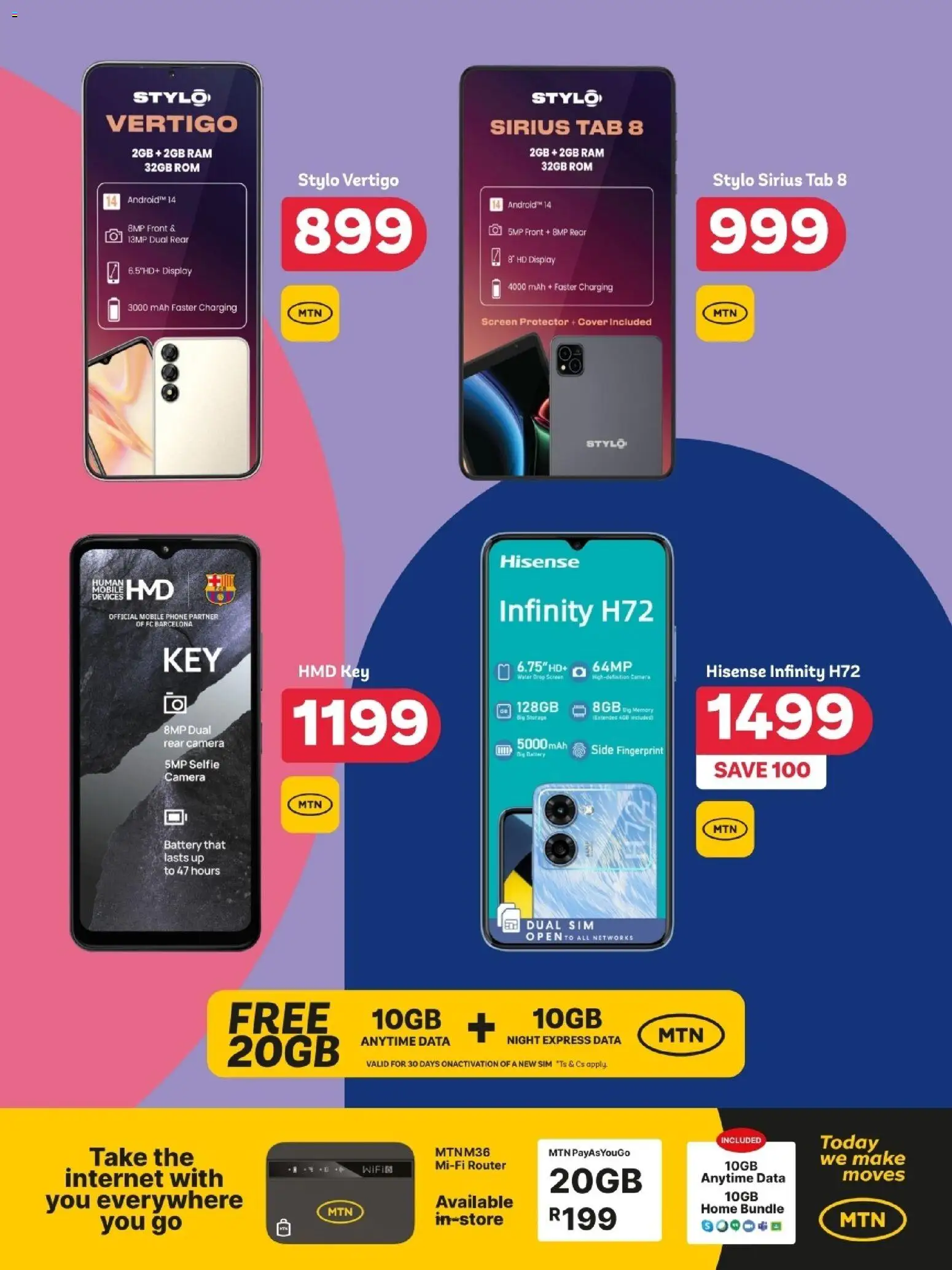 New PEP Stores catalogue – valid from 24.10.2025 | Page: 7 | Products: Sim, Camera, Battery, Water