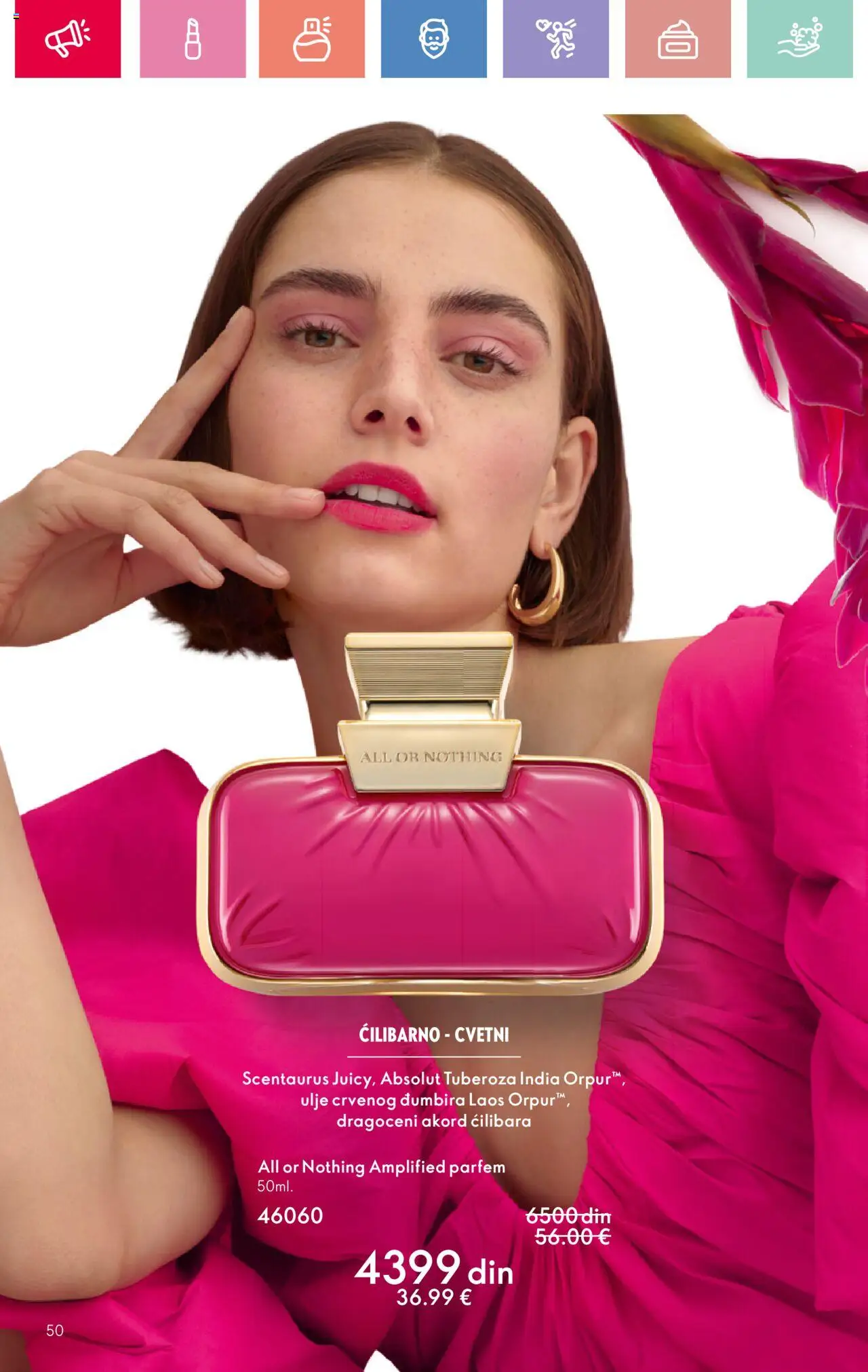 Oriflame katalog - važi od 03.08.2025 | Strana: 50 | Proizvode: Parfem, Ulje