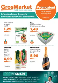 Anteprima del volantino Volantino Sogegross	 valido a partire dal 30.07.2025
