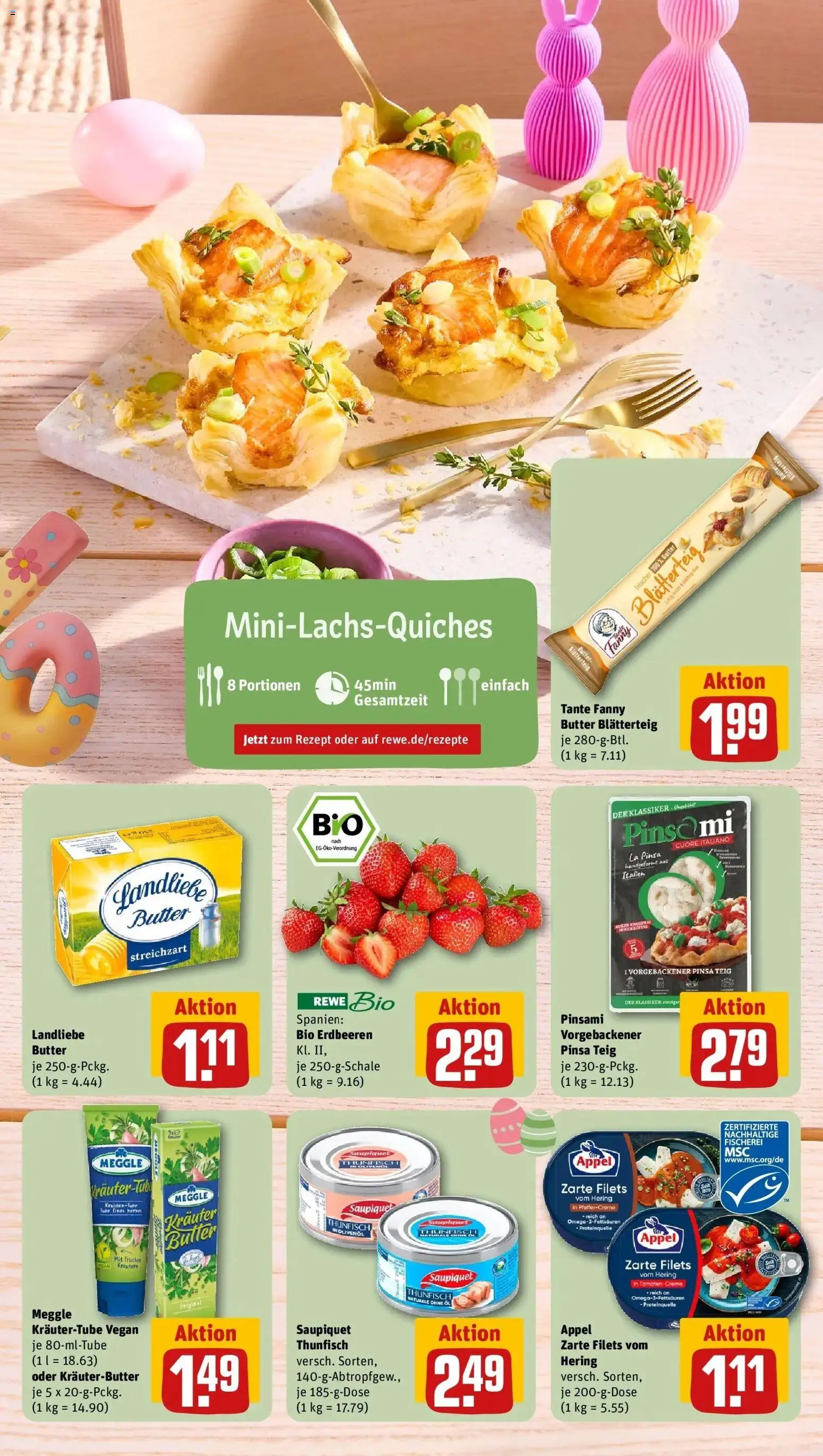 Rewe Prospekt Langen (Hessen)	 – gültig ab 30.03.2026 | Seite: 5 | Produkte: Öl, Thunfisch, Olivenol, Kräuterbutter
