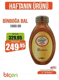 04.11.2025 tarihinden itibaren geçerli olan Biçen Market kataloğu önizlemesi