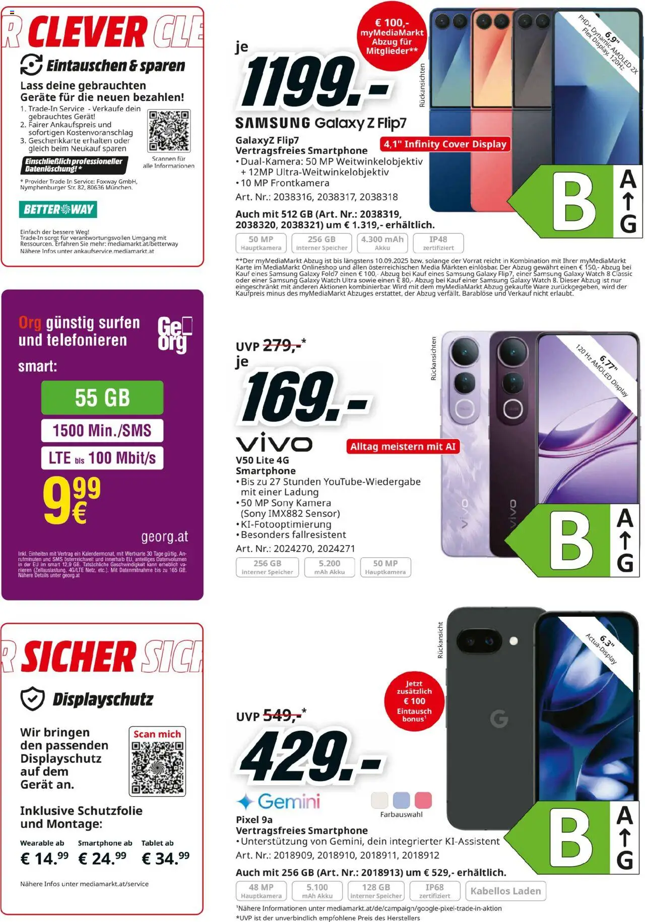 Media Markt Angebote gültig ab 24.08.2025 | Seite: 12 | Produkte: Smartphone, Tablet, Kamera, Samsung