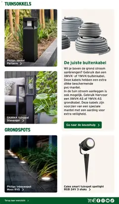 GAMMA folder -  Gereedschap Special - Voorbeeld van een folder van GAMMA, geldig van 14.04.2026 | Pagina: 14 | Producten: Kabels