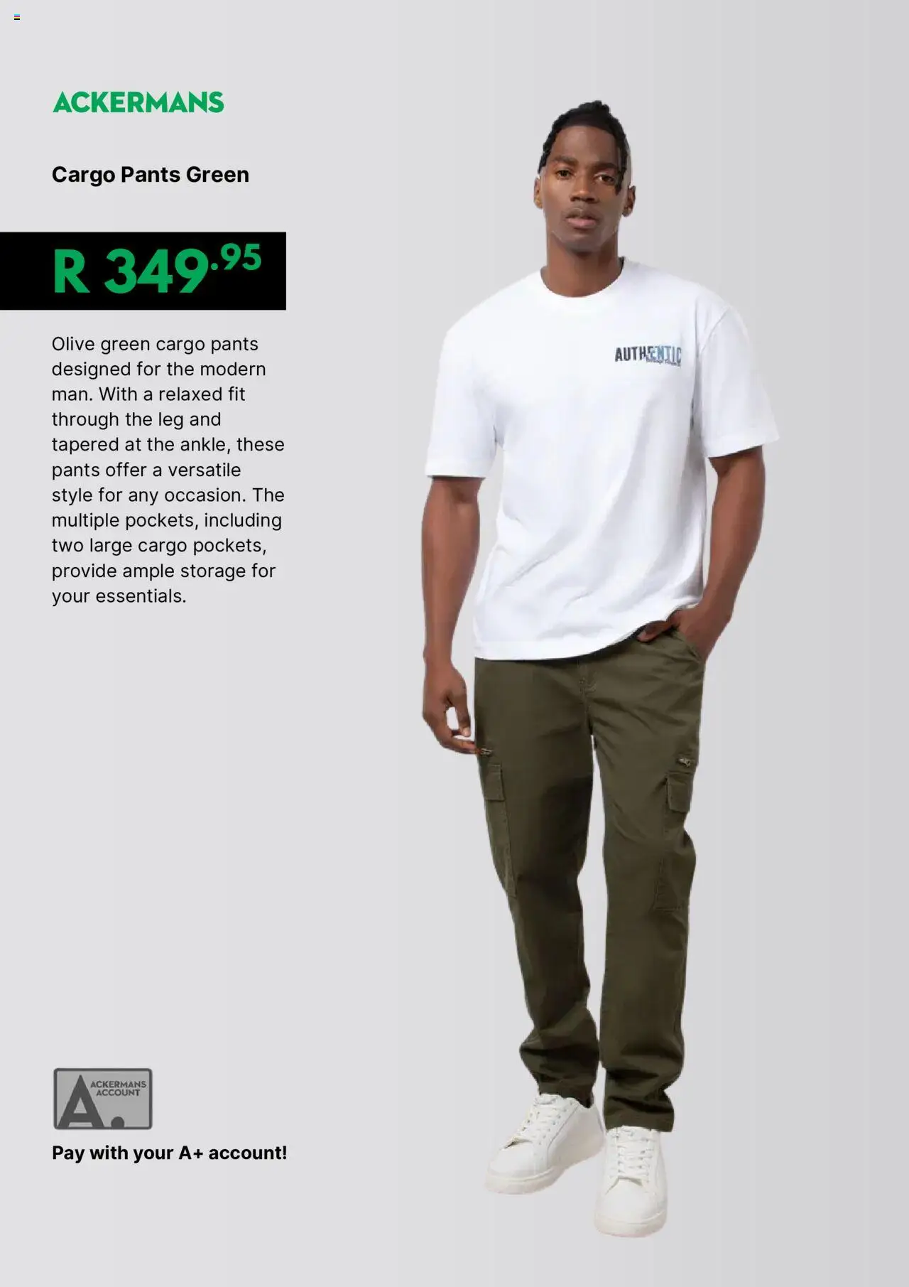New Ackermans catalogue – valid from 20.10.2025 | Page: 10 | Products: Pants